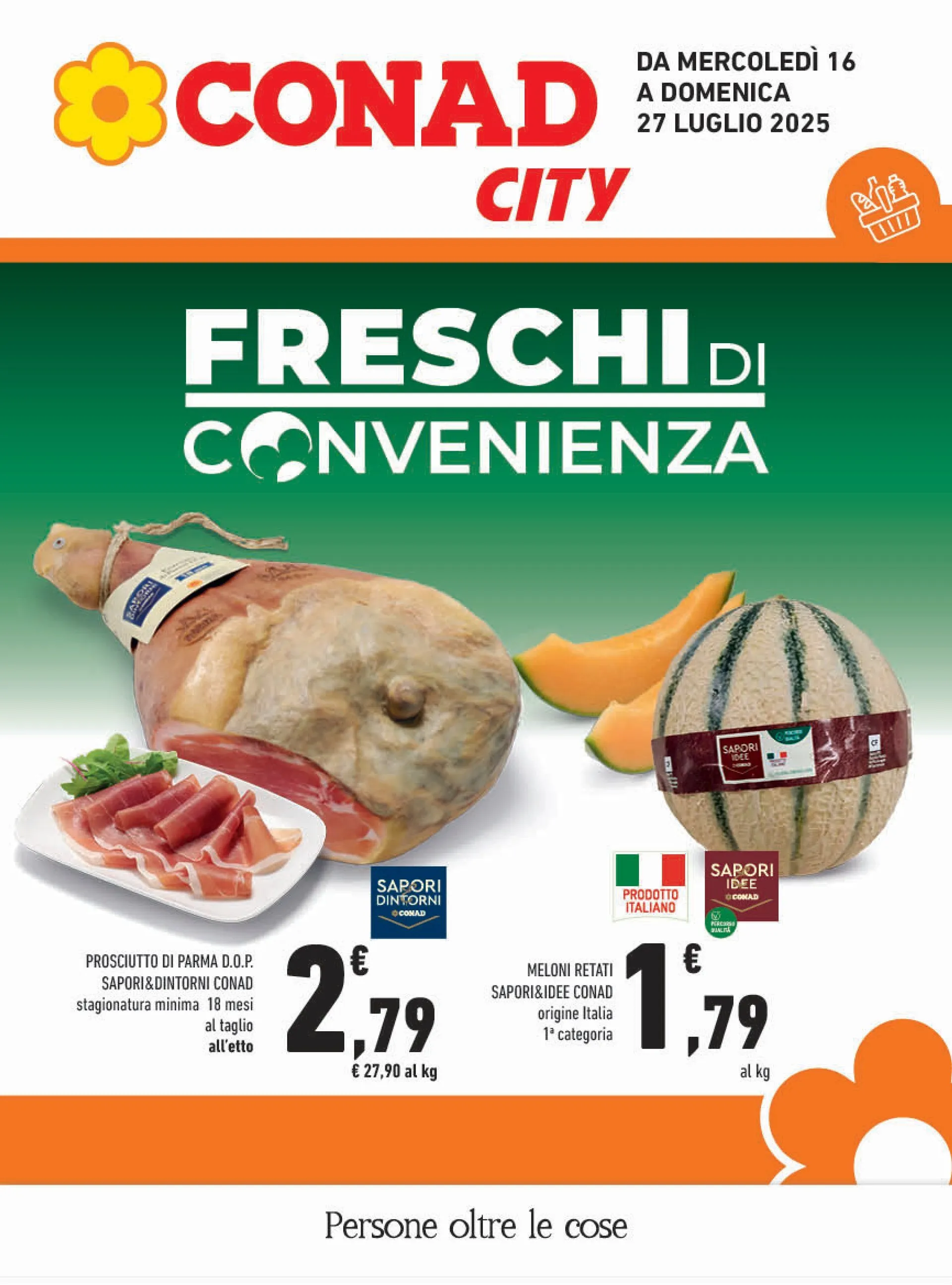 Volantini Conad da 16 luglio a 27 luglio di 2025 - Pagina del volantino 1