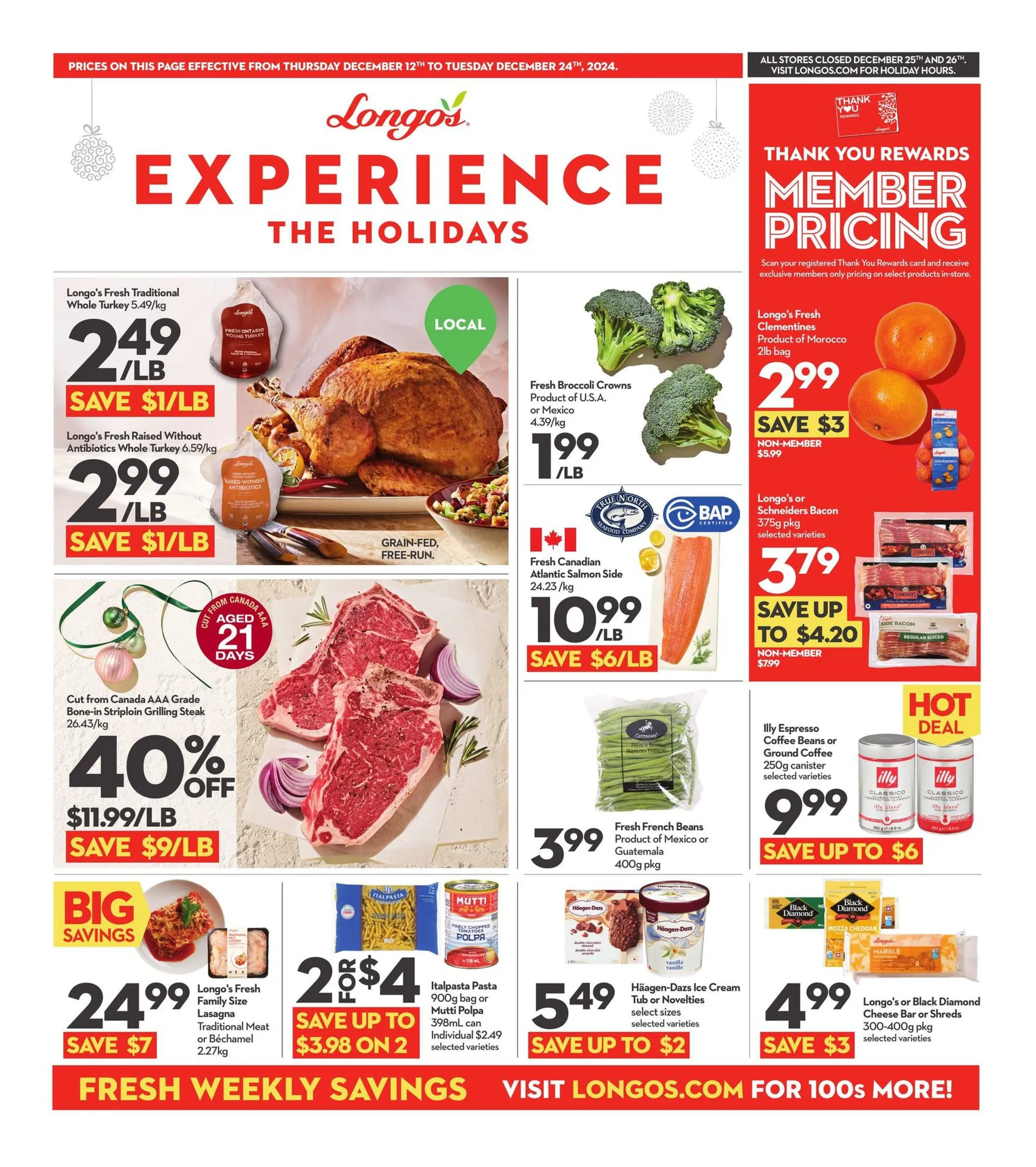 Longo's Deals from December 12 to December 24 2024 - flyer page 