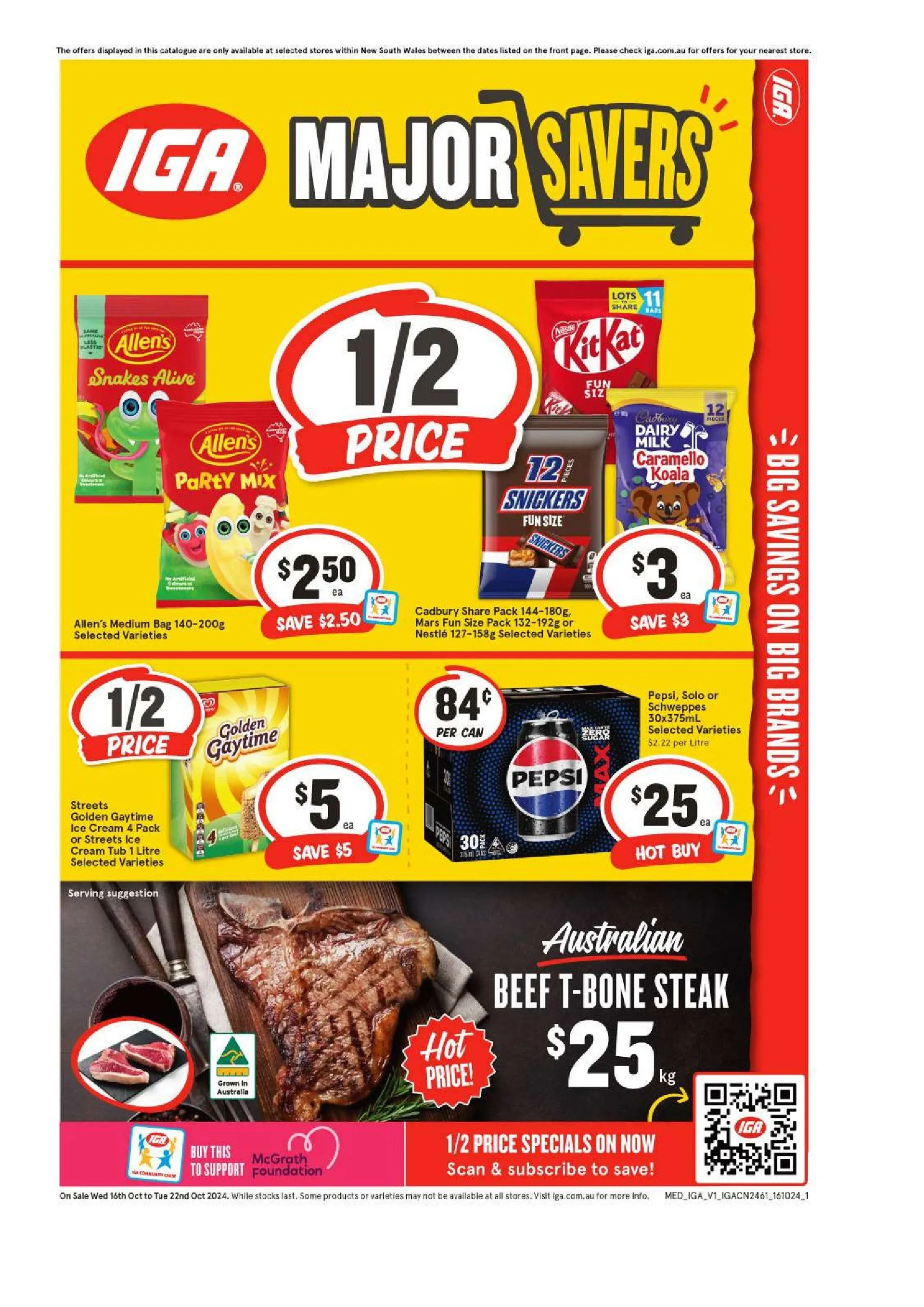 Weekly ad IGA Weekly Ad from October 16 to October 22 2024 - Page 1