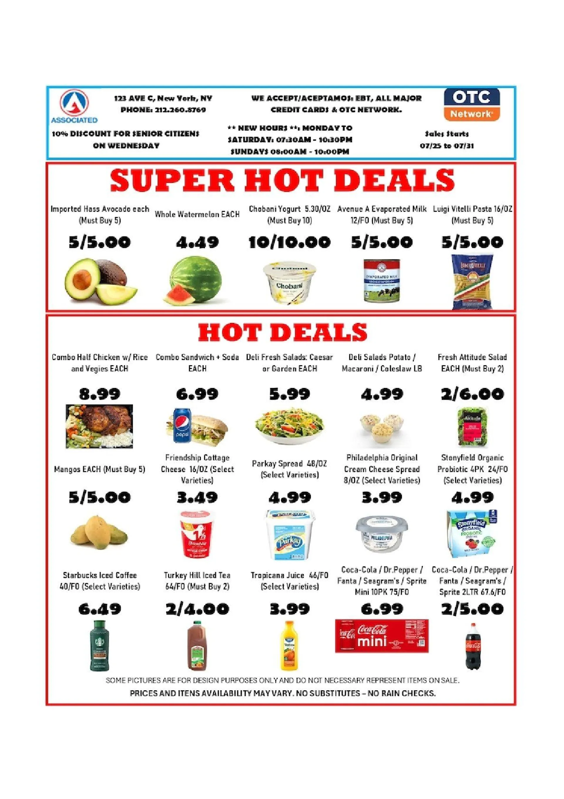 Weekly ad Associated Supermarkets weekly ads from July 25 to August 4 2025 - Page 1