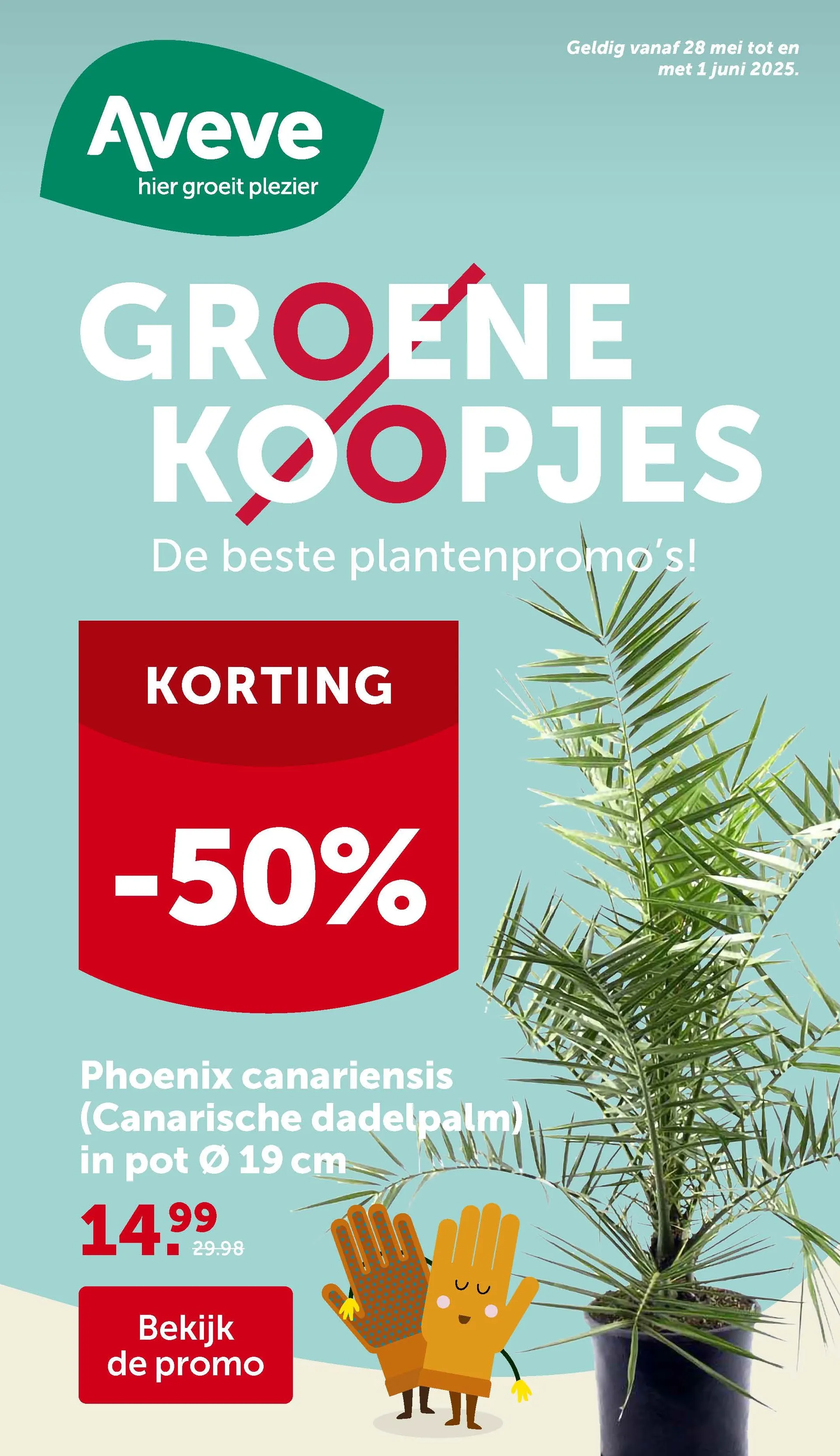 Speciale aanbiedingen van Aveve van 28 mei tot 1 juni 2025 - Folder pagina 1