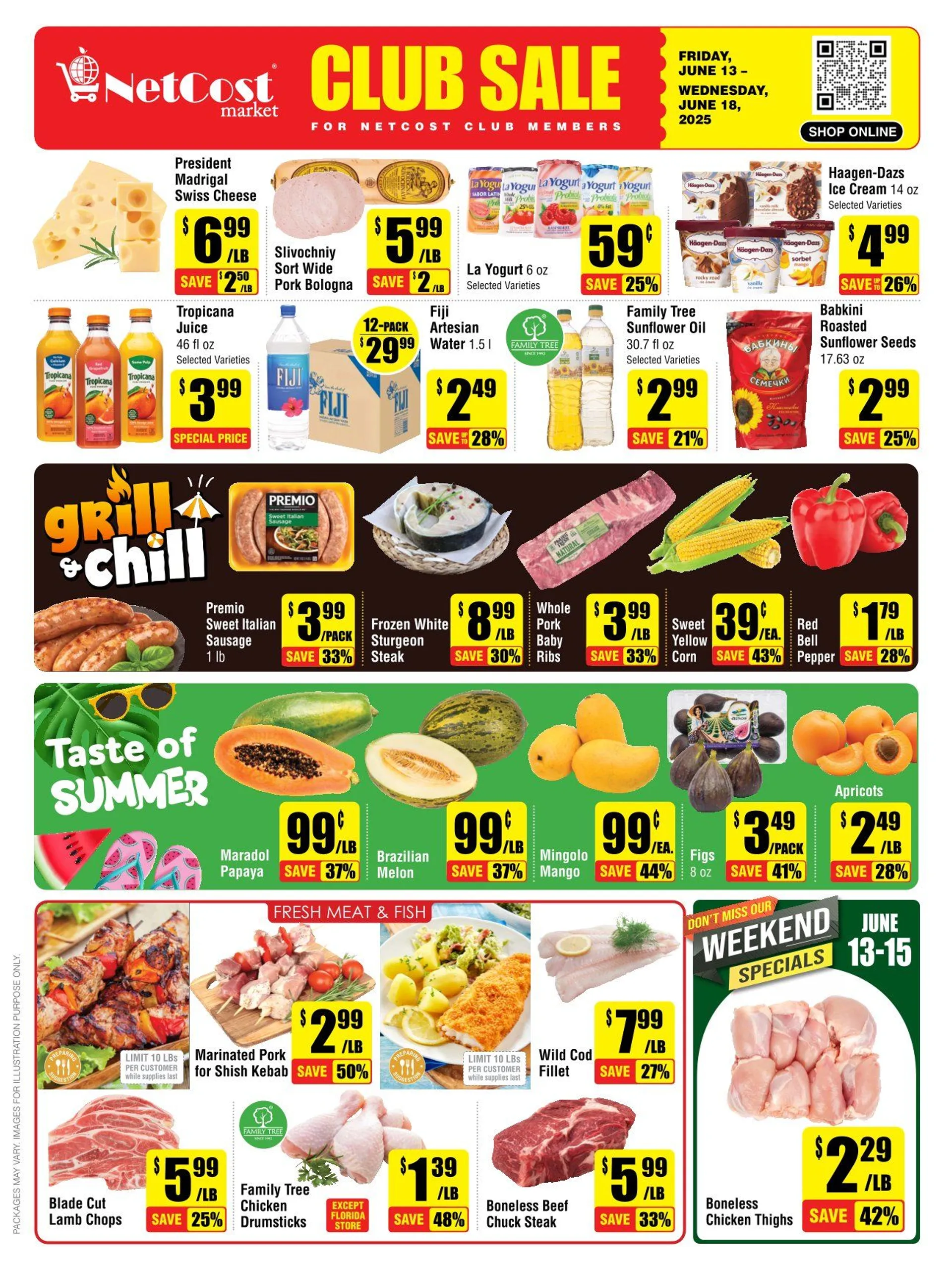 Weekly ad NetCost Market weekly ads from June 13 to June 18 2025 - Page 1