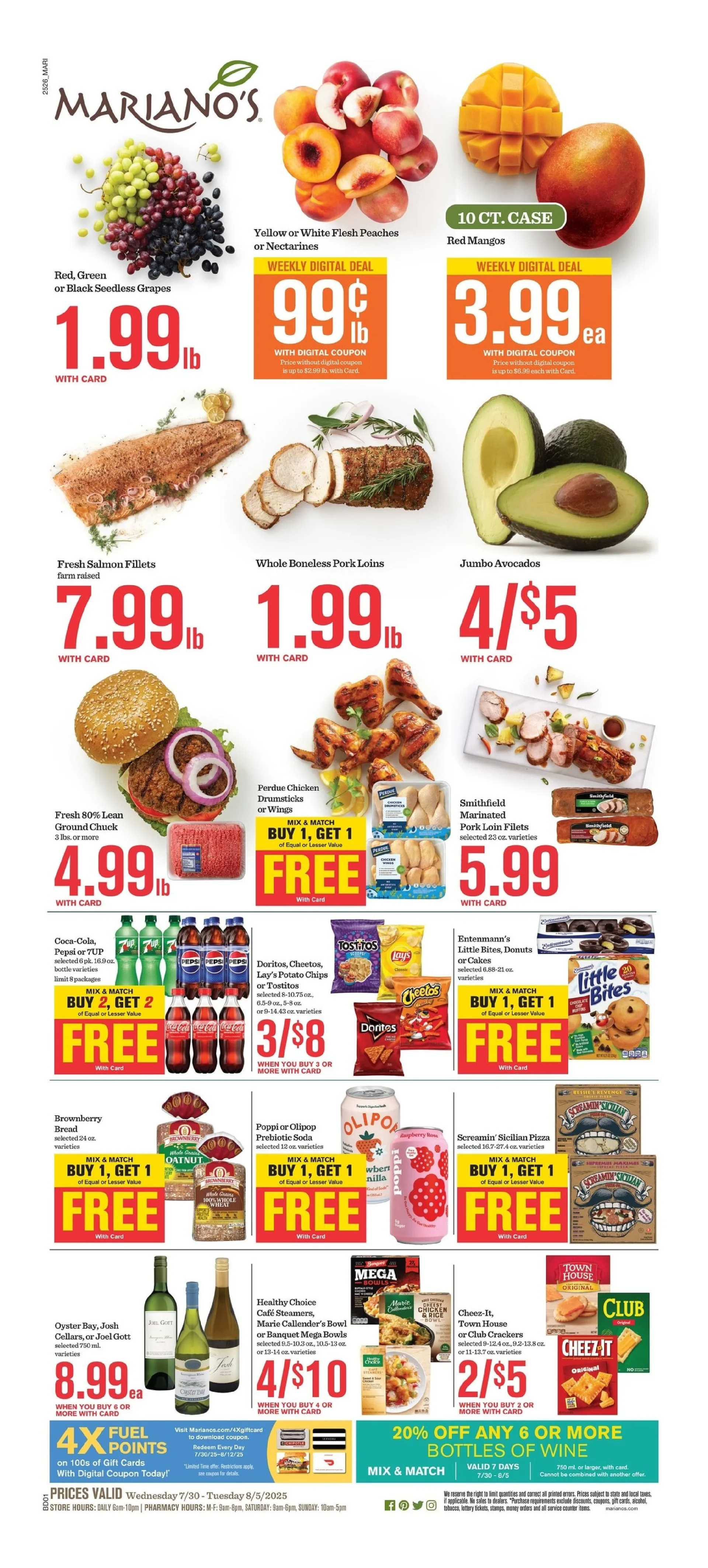 Weekly ad Mariano's weekly ads from July 30 to August 5 2025 - Page 1