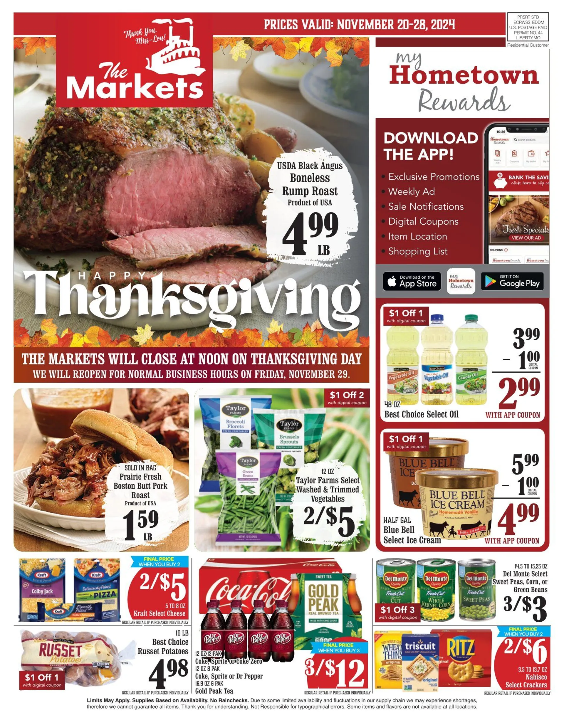 Weekly ad The Markets Deals from November 21 to November 28 2024 - Page 