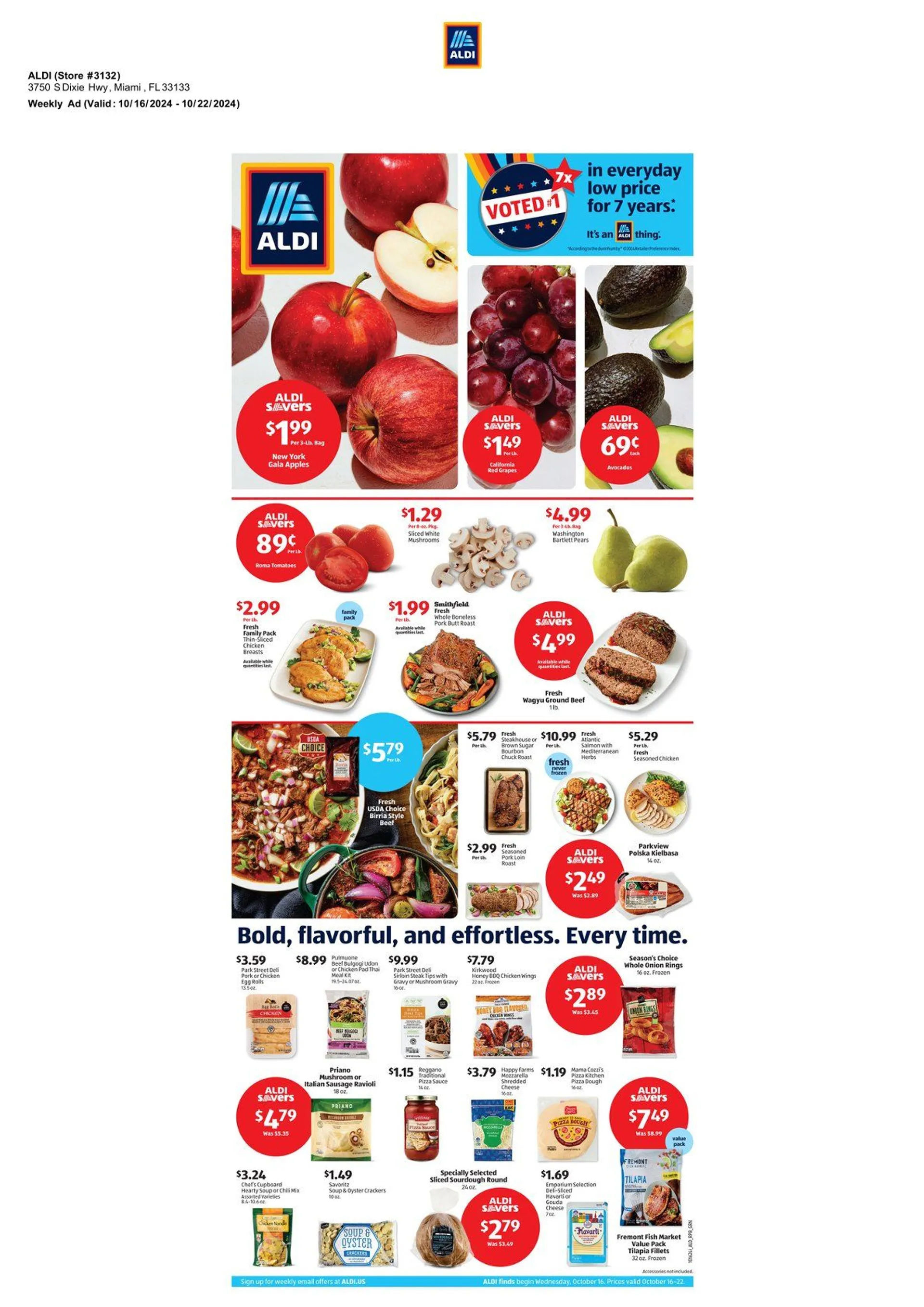 Weekly ad ALDI Weekly Ad from October 16 to October 22 2024 - Page 1