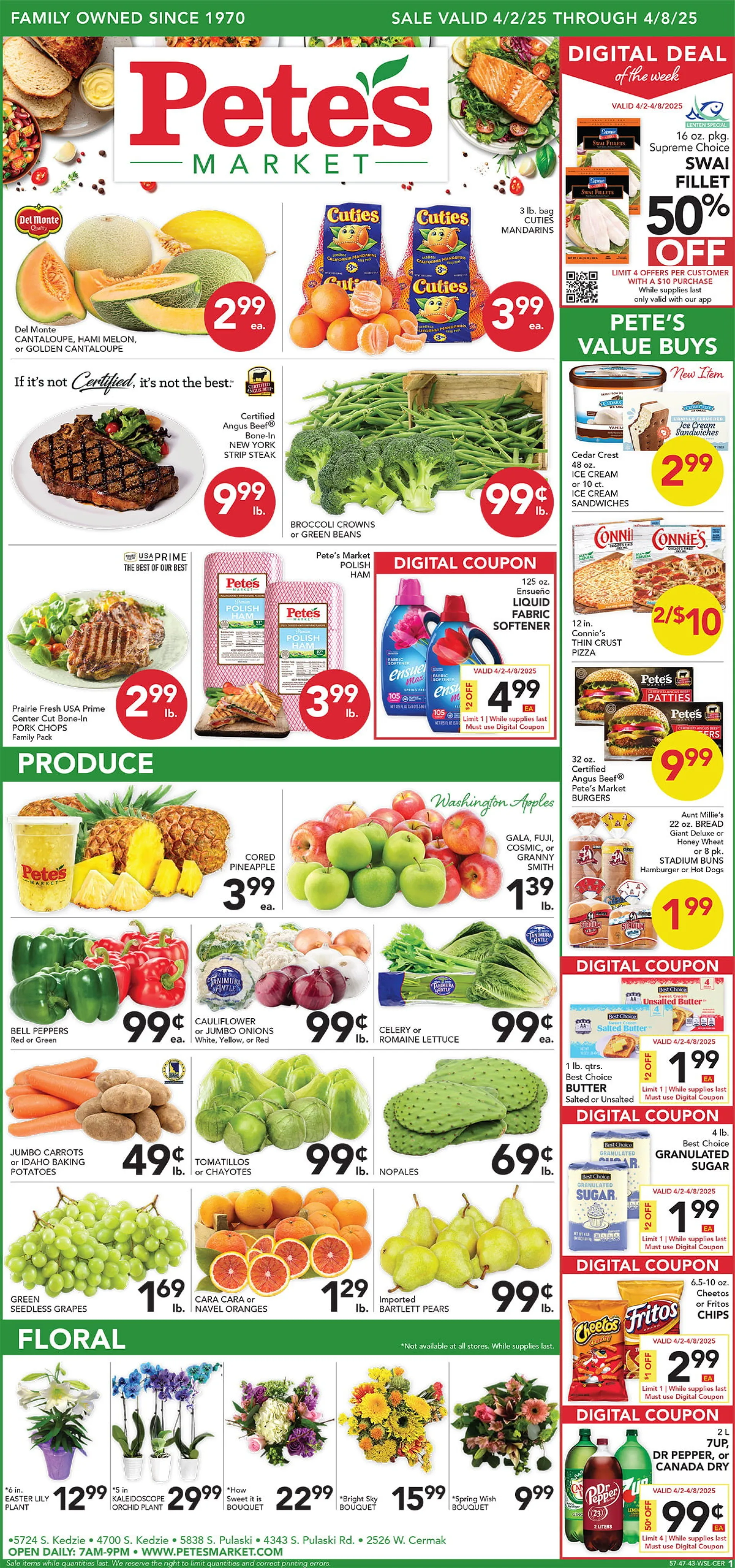 Weekly ad Rancho Markets Sales from April 2 to April 8 2025 - Page 