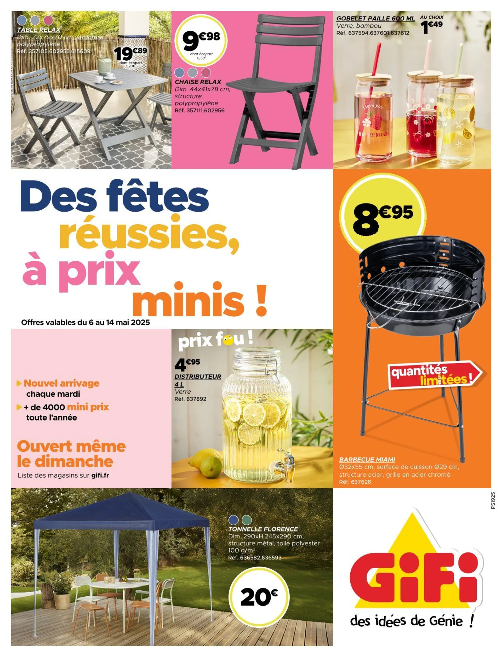 GiFi Catalogues  du 6 mai au 14 mai 2025 - Catalogue page 