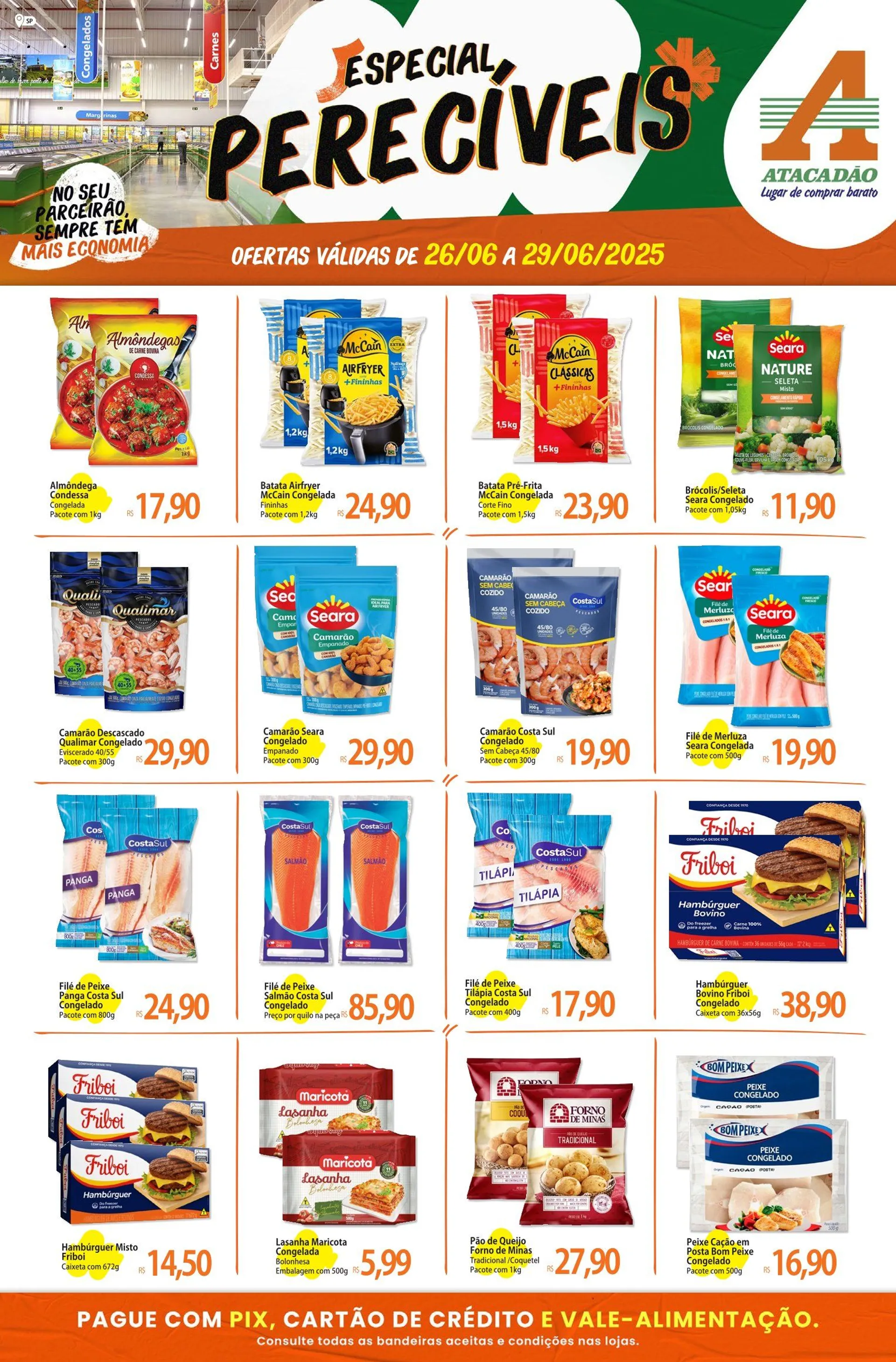 Encarte de Brasileirão Atacado Ofertas 27 de junho até 29 de junho 2025 - Pagina 