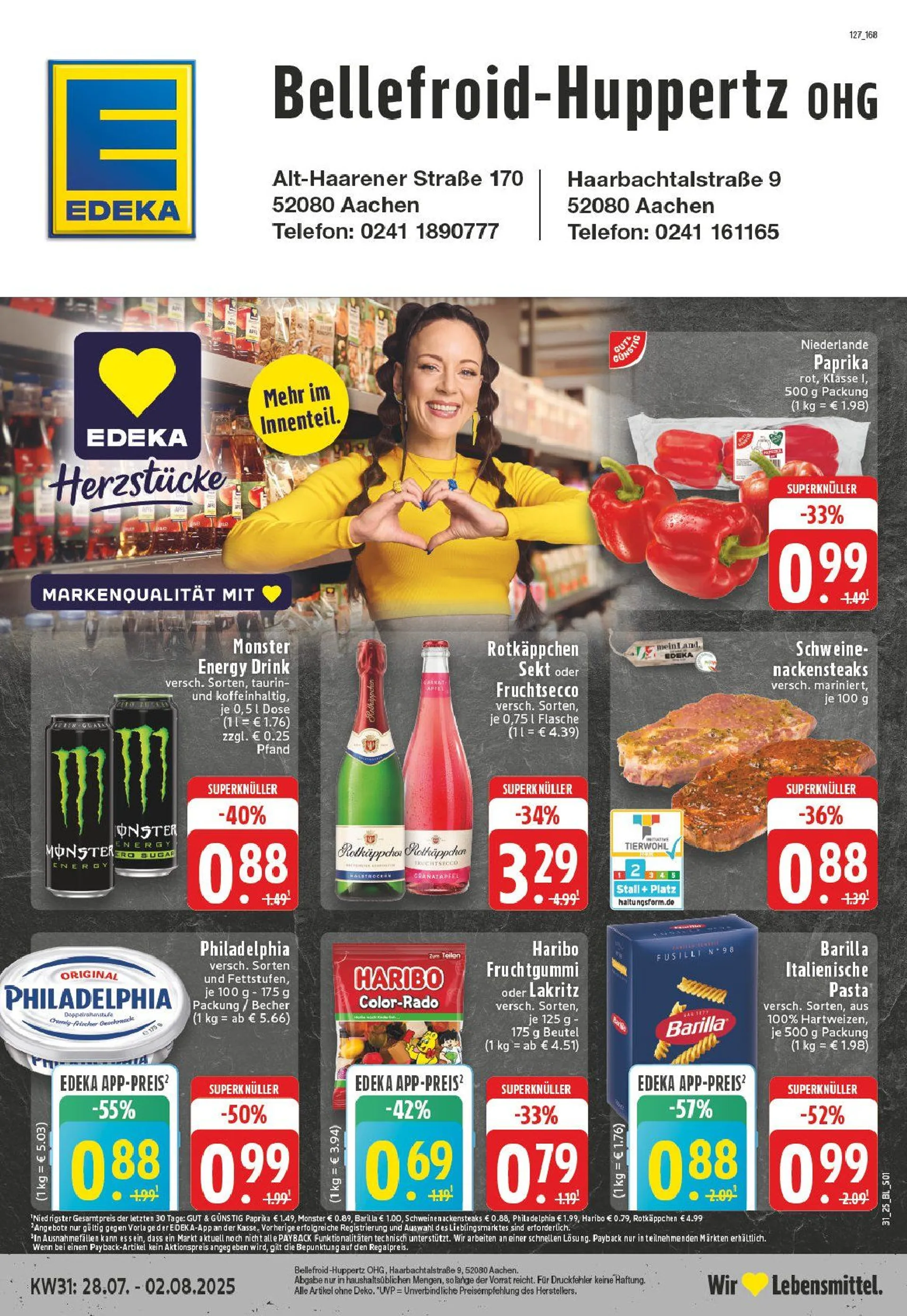Edeka Prospekte von 28. Juli bis 2. August 2025 - Prospekt seite 