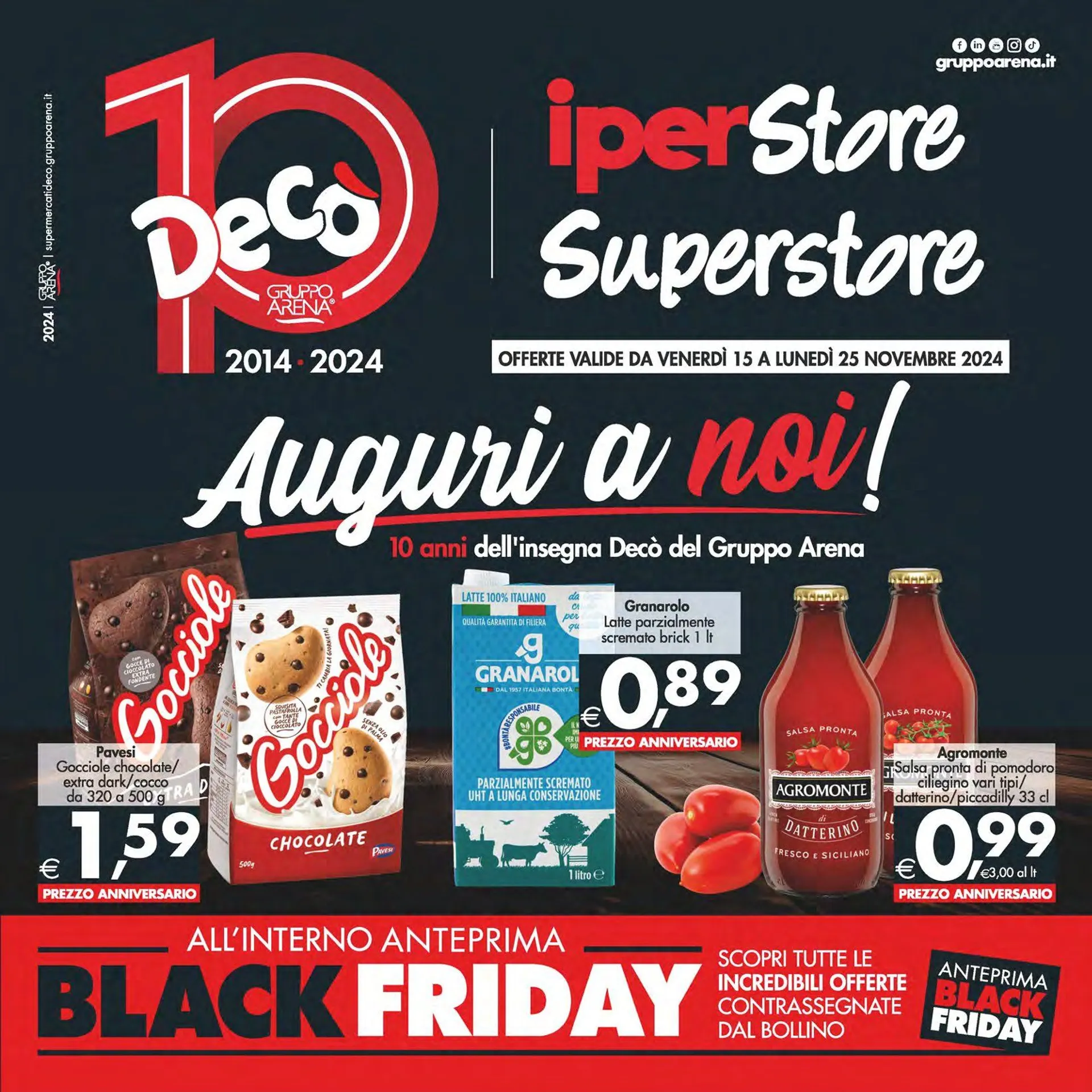 Deco Supermercati Brochure Offerte da 15 novembre a 25 novembre di 2024 - Pagina del volantino 