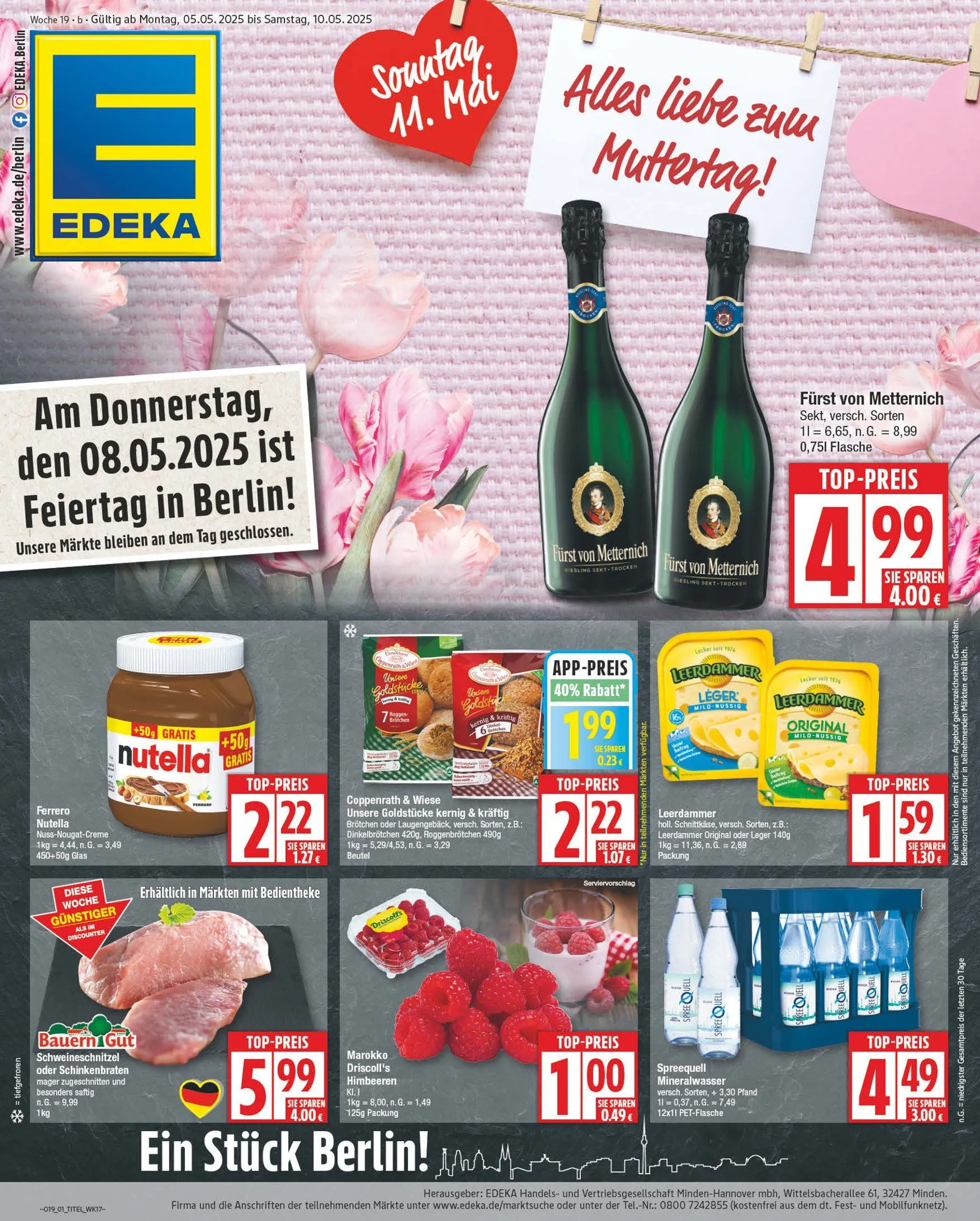 Edeka Prospekt von 5. Mai bis 10. Mai 2025 - Prospekt seite 