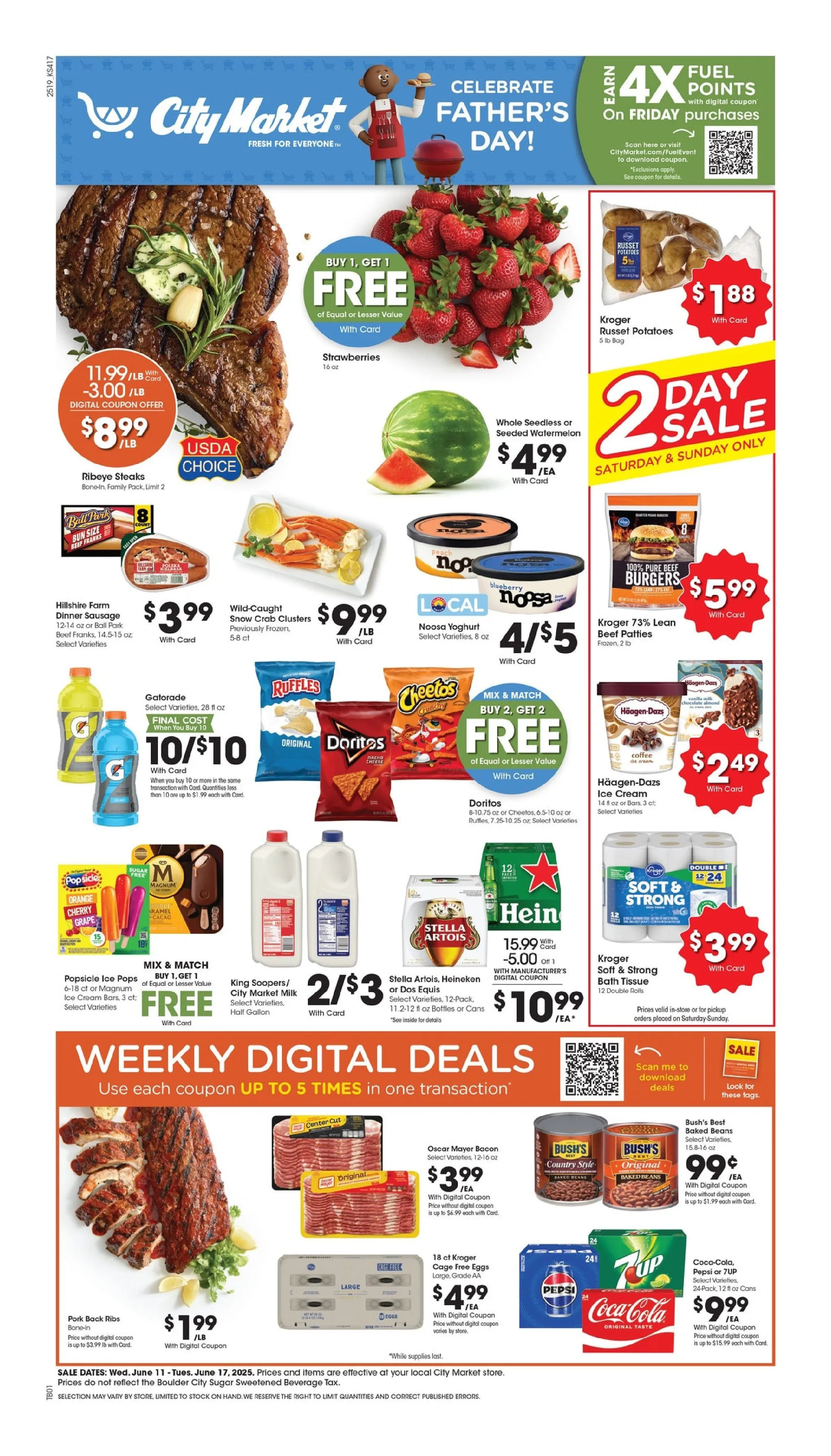 Weekly ad City Market Deals from June 11 to June 17 2025 - Page 1