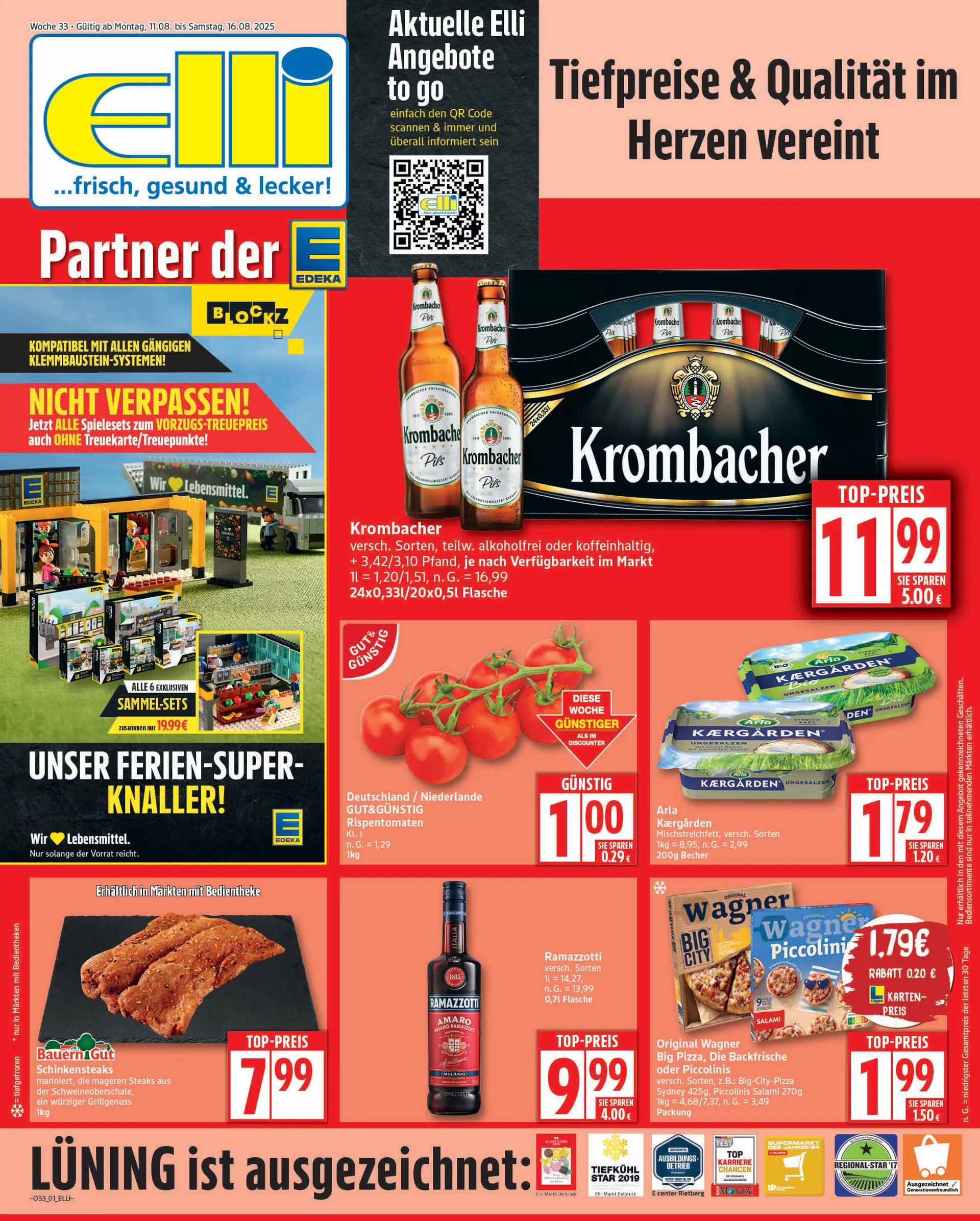  Elli Markt Prospekte von 11. August bis 16. August 2025 - Prospekt seite 1
