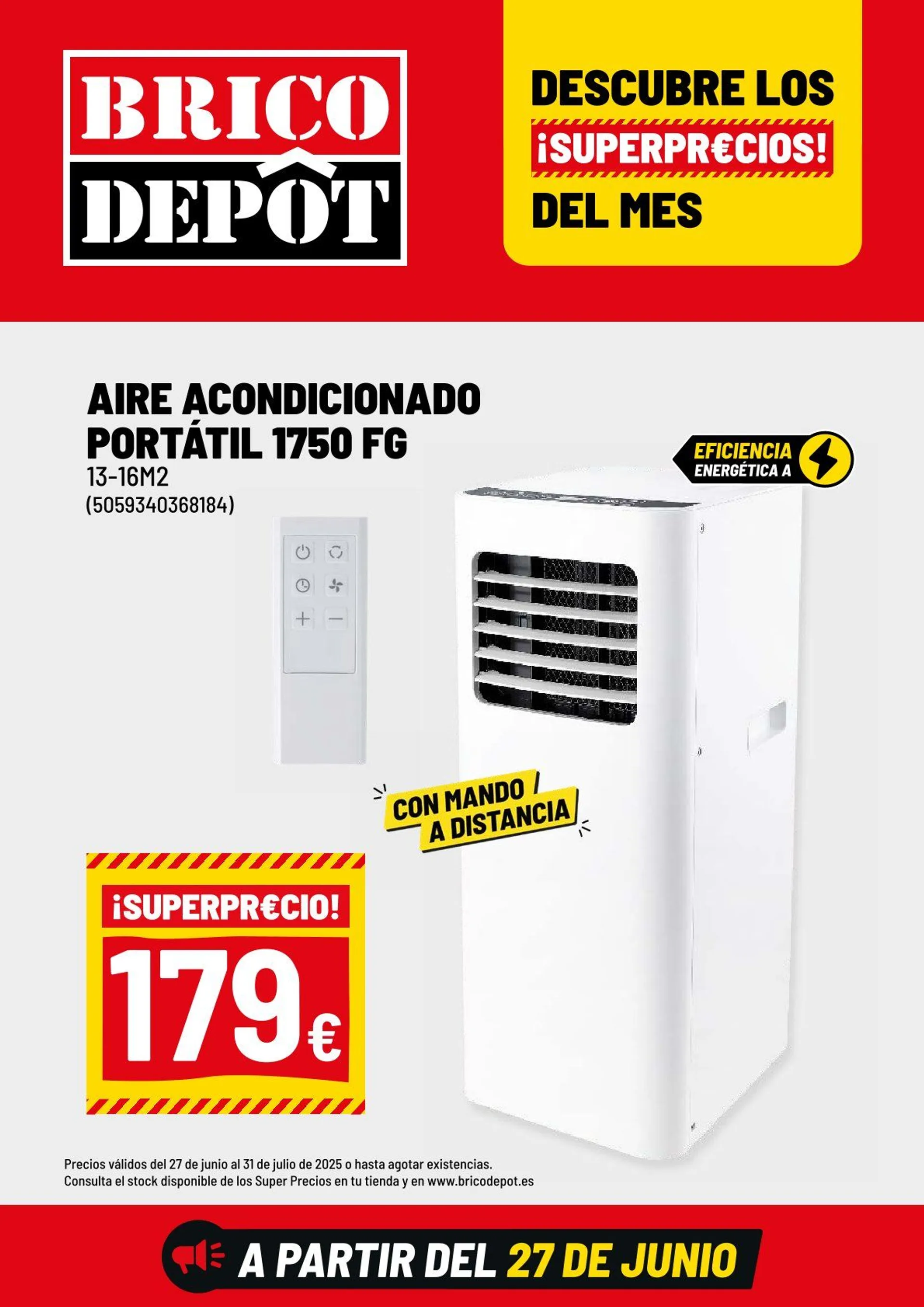 Catálogo de Folletos Brico Depôt 27 de junio al 31 de julio 2025 - Página 1