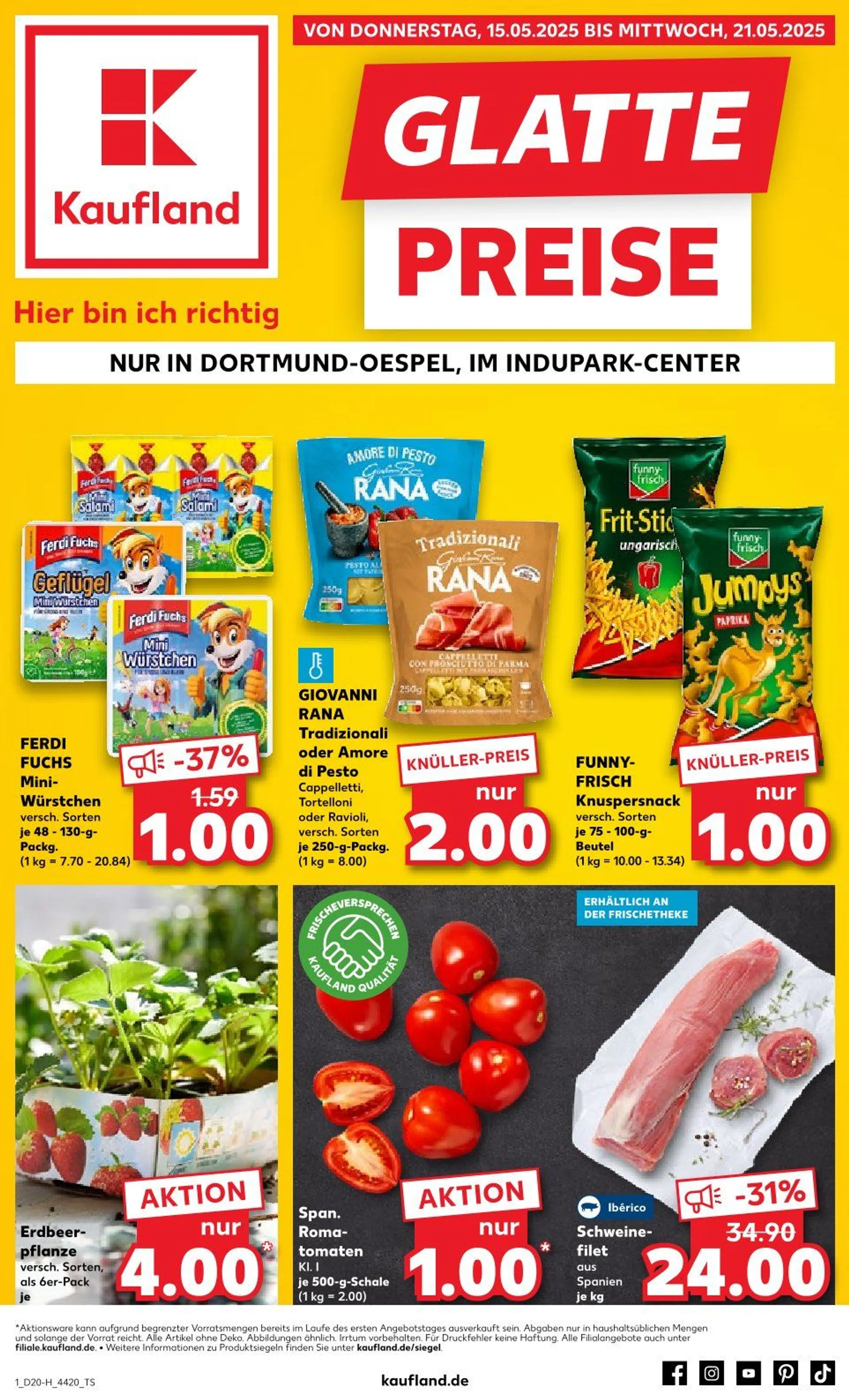 Kaufland Prospekt von 15. Mai bis 21. Mai 2025 - Prospekt seite 