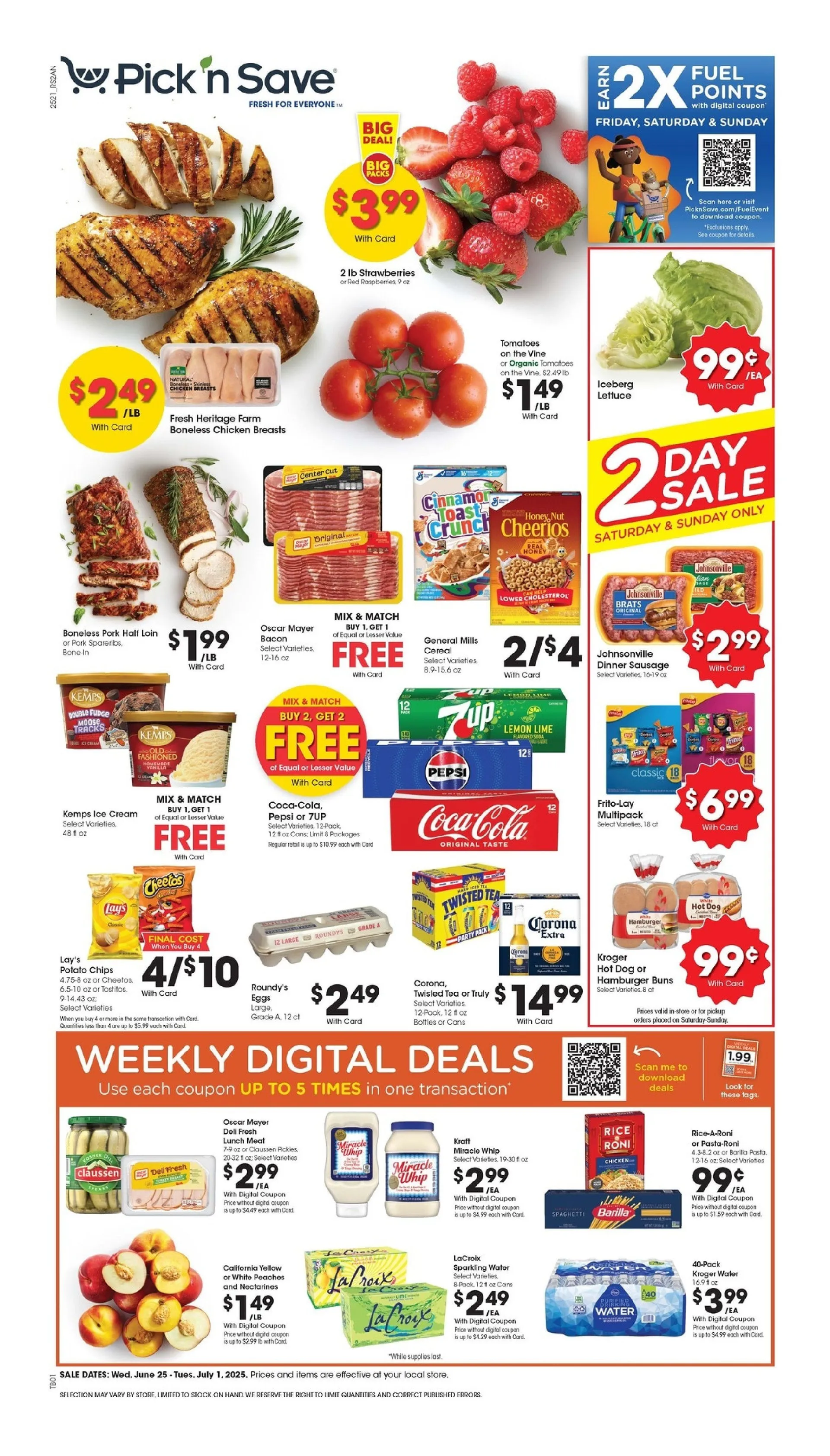 Weekly ad  Pick 'n Save Sales from June 25 to July 1 2025 - Page 1