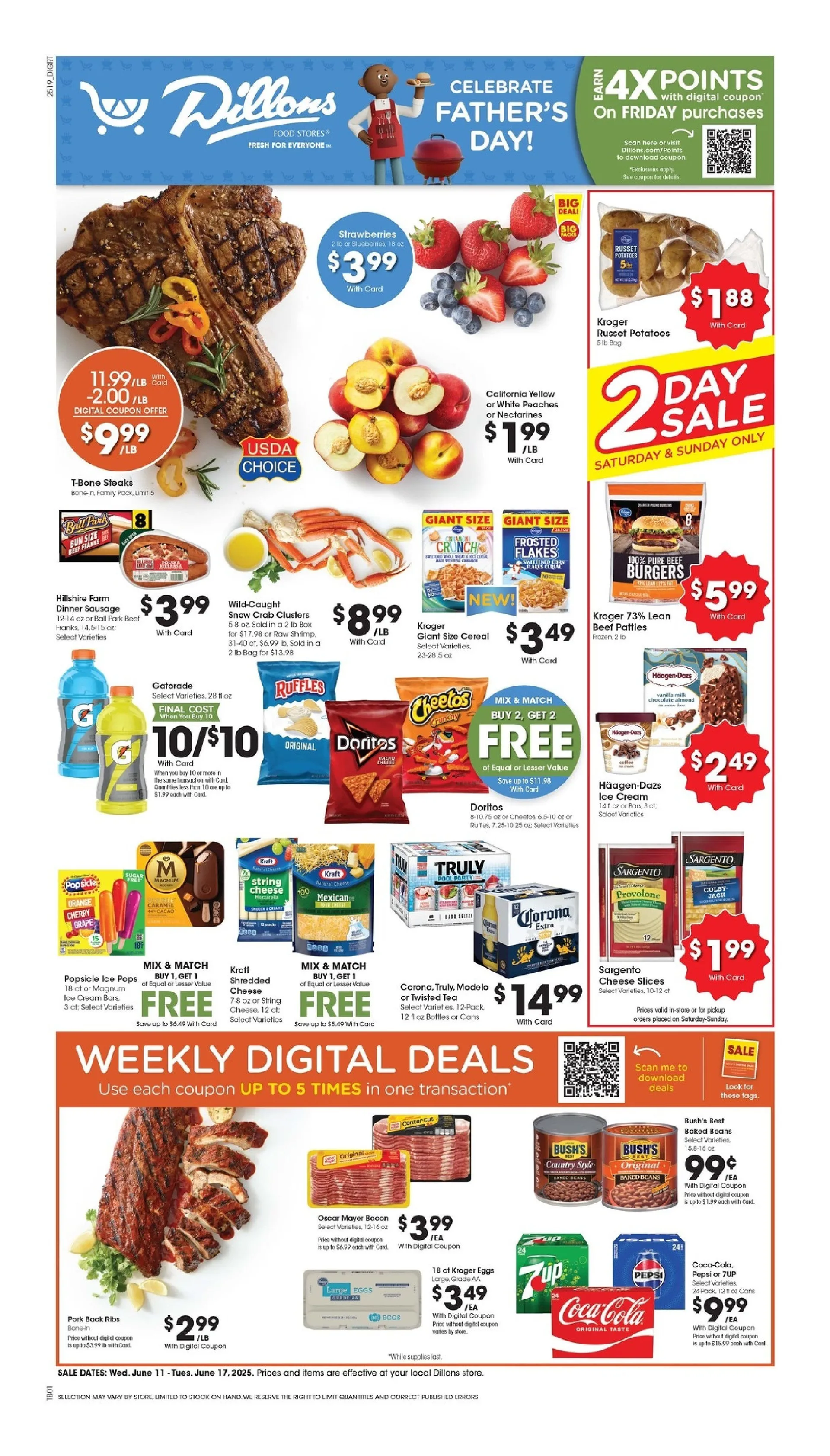 Weekly ad  Dillons Deals from June 11 to June 17 2025 - Page 1