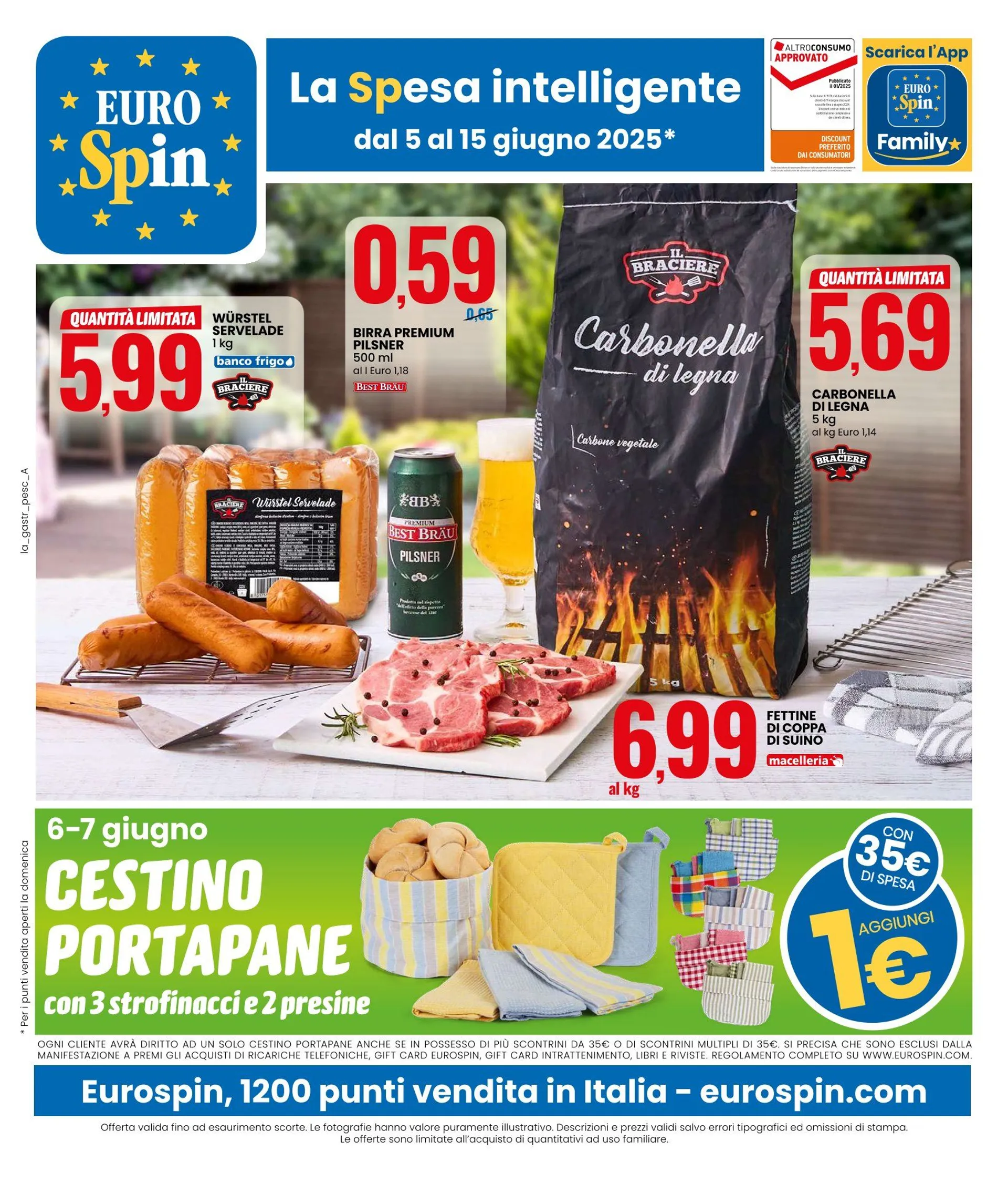 Volantini EuroSpin da 5 giugno a 15 giugno di 2025 - Pagina del volantino 