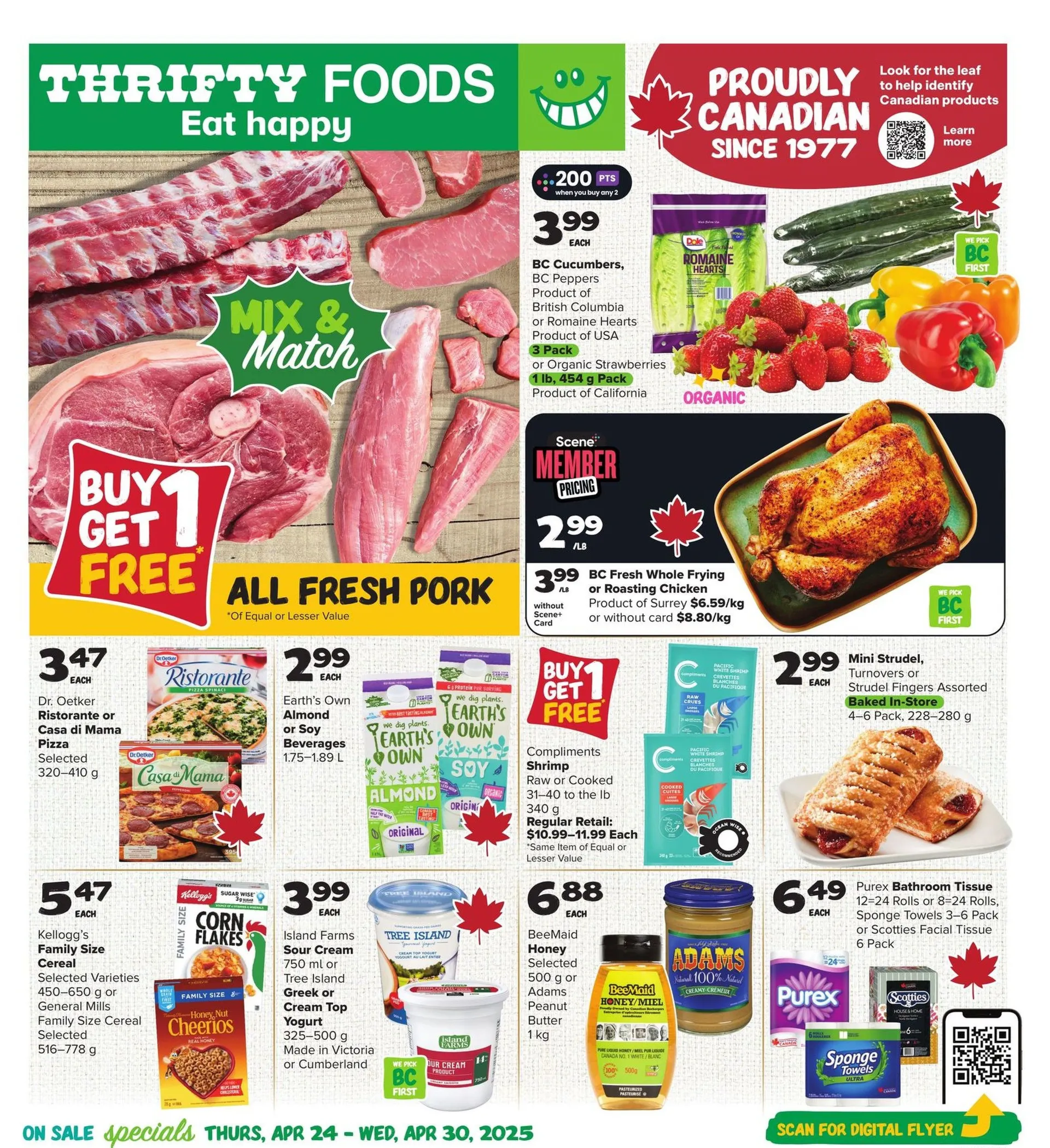 Thrifty Foods flyers from April 24 to April 30 2025 - flyer page 