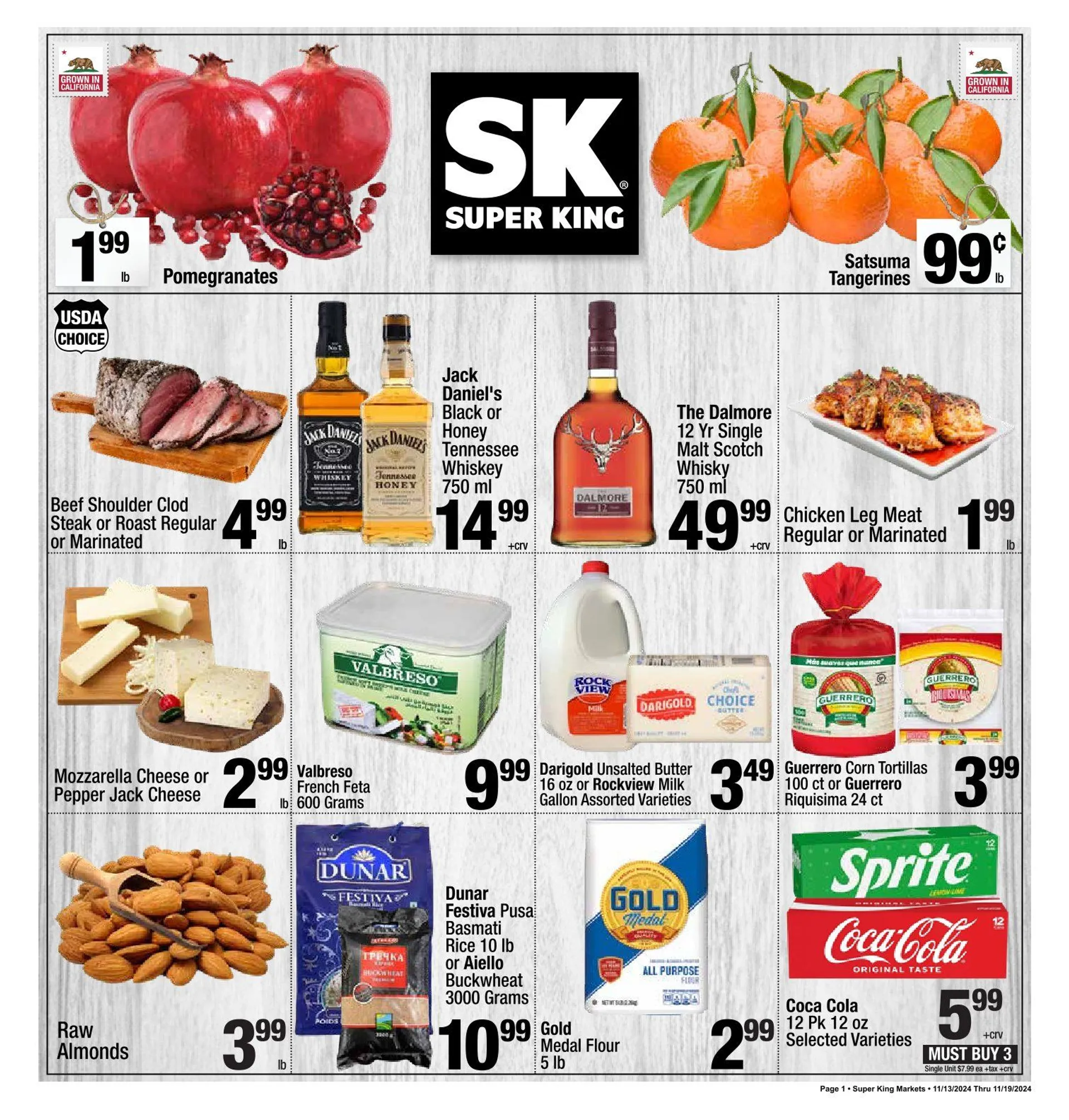 Weekly ad Super King Markets from November 13 to November 19 2024 - Page 