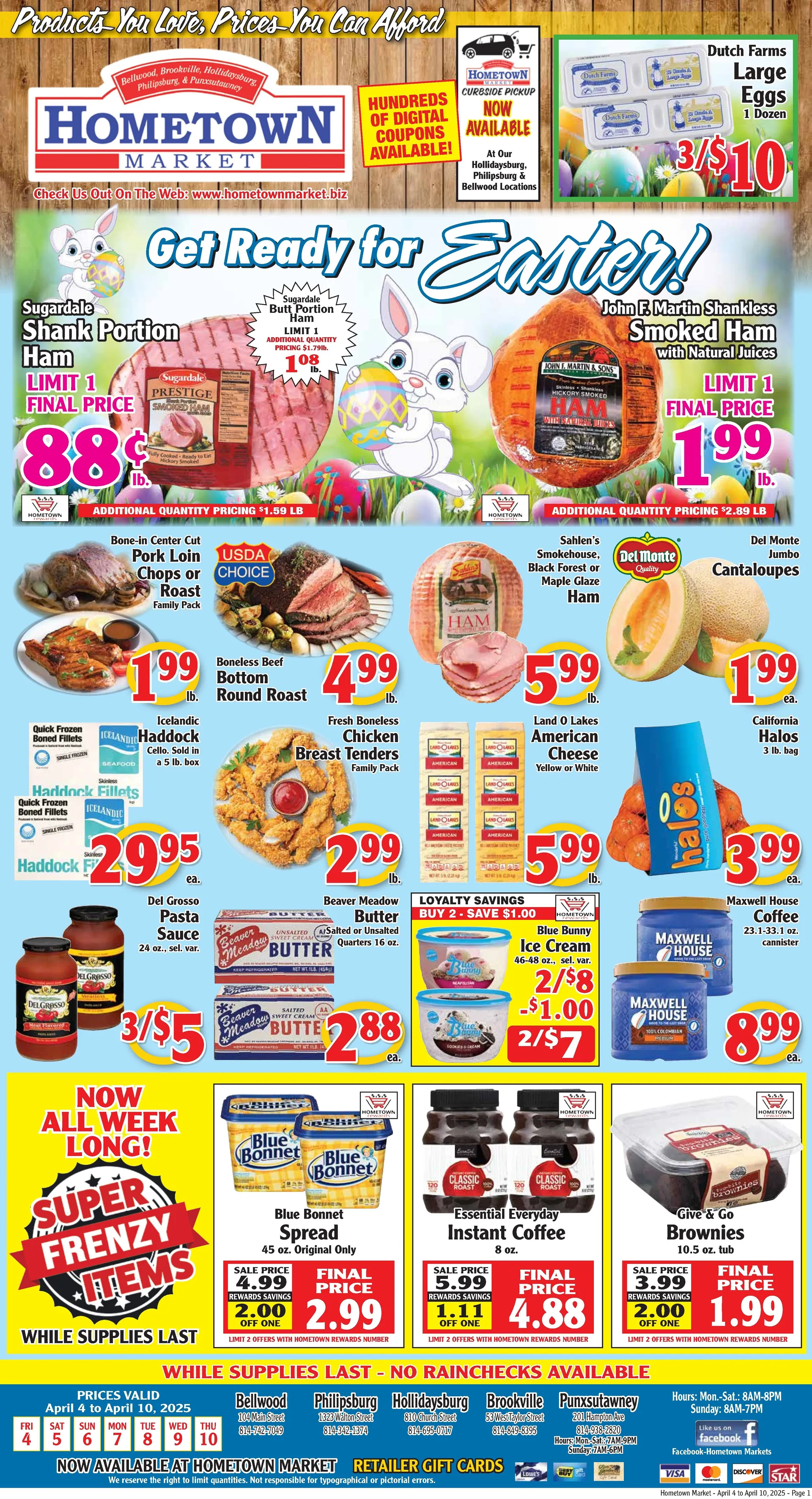 Weekly ad Hometown Market Deals from April 9 to April 10 2025 - Page 