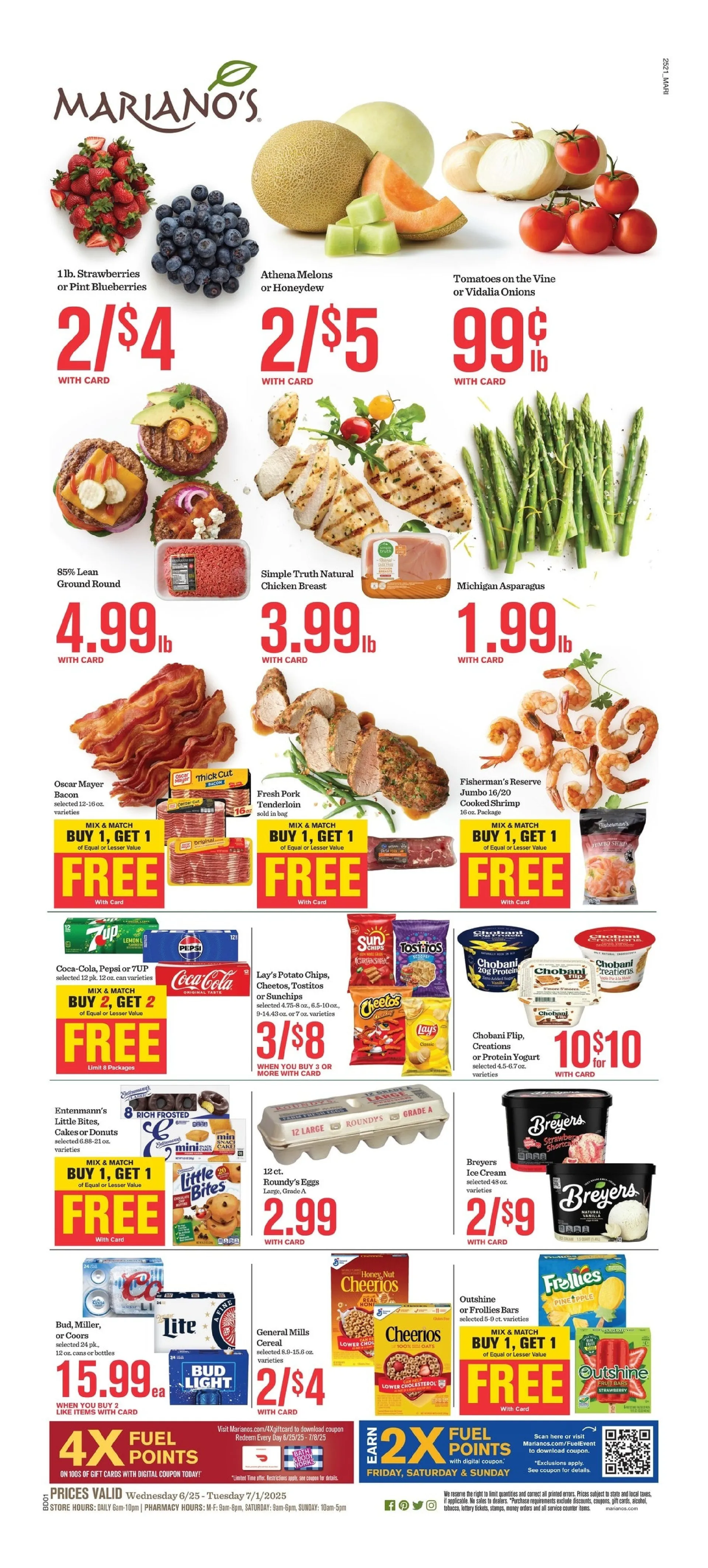 Weekly ad  Mariano's weekly ads from June 25 to July 1 2025 - Page 1
