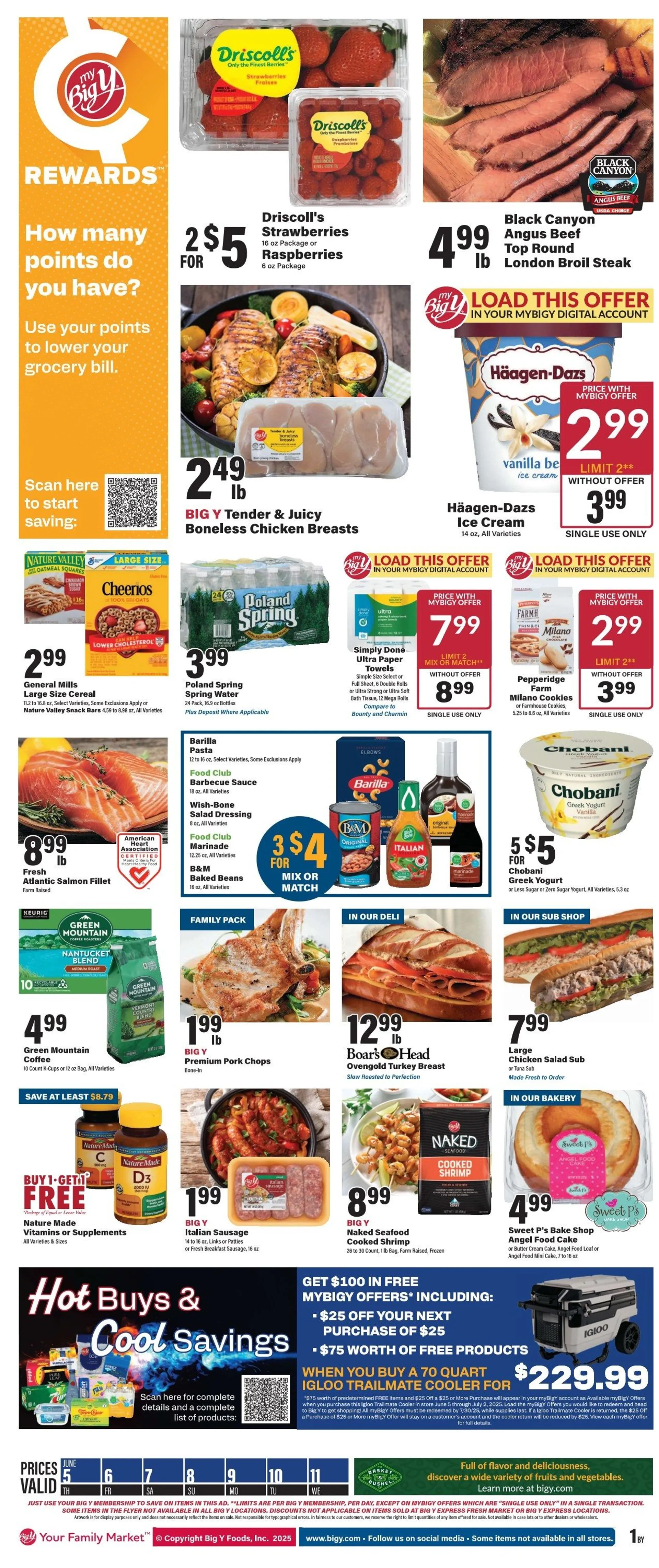 Weekly ad Big Y Deals from June 5 to June 11 2025 - Page 1