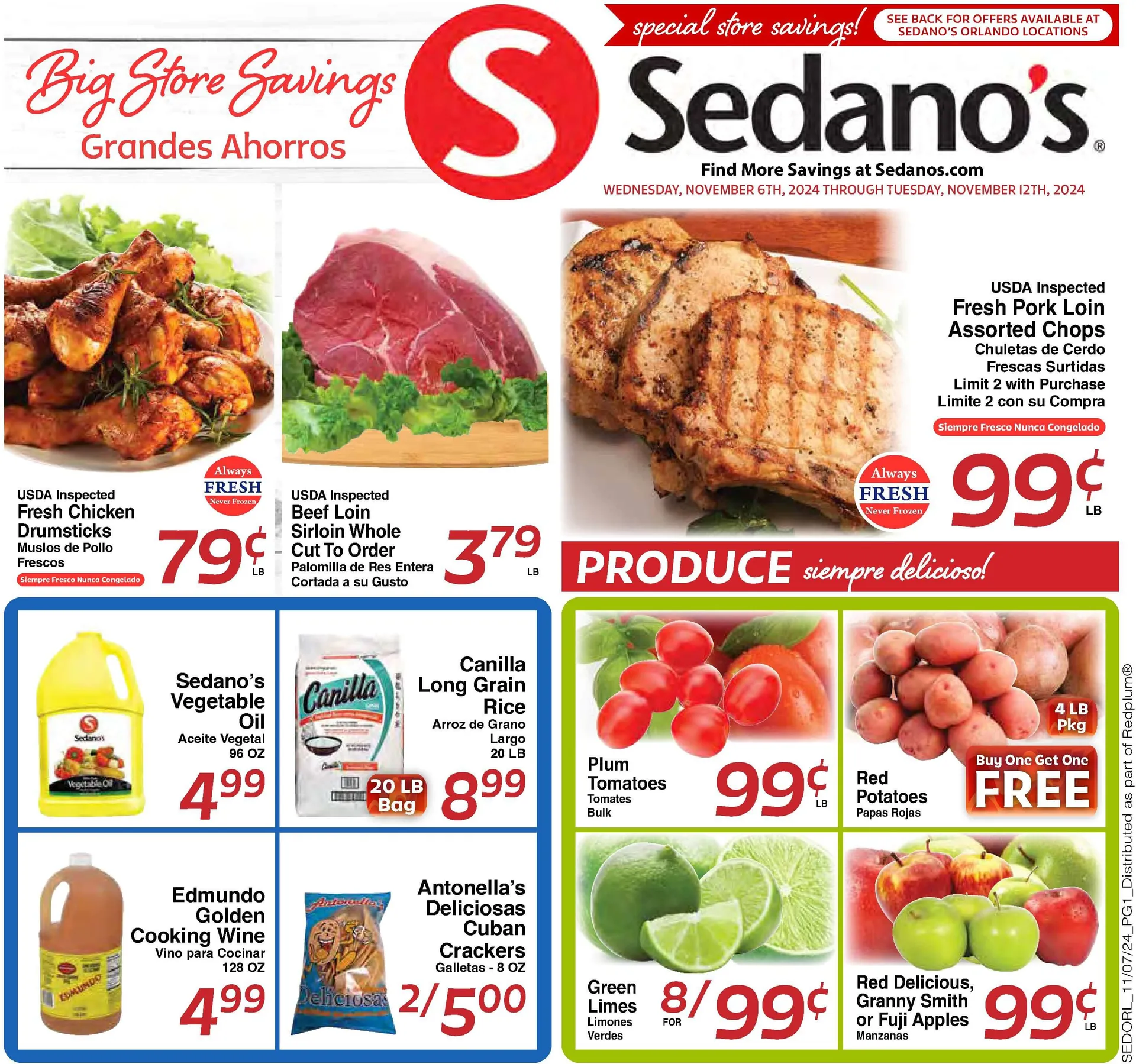 Weekly ad Sedano's Deals from November 6 to November 12 2024 - Page 