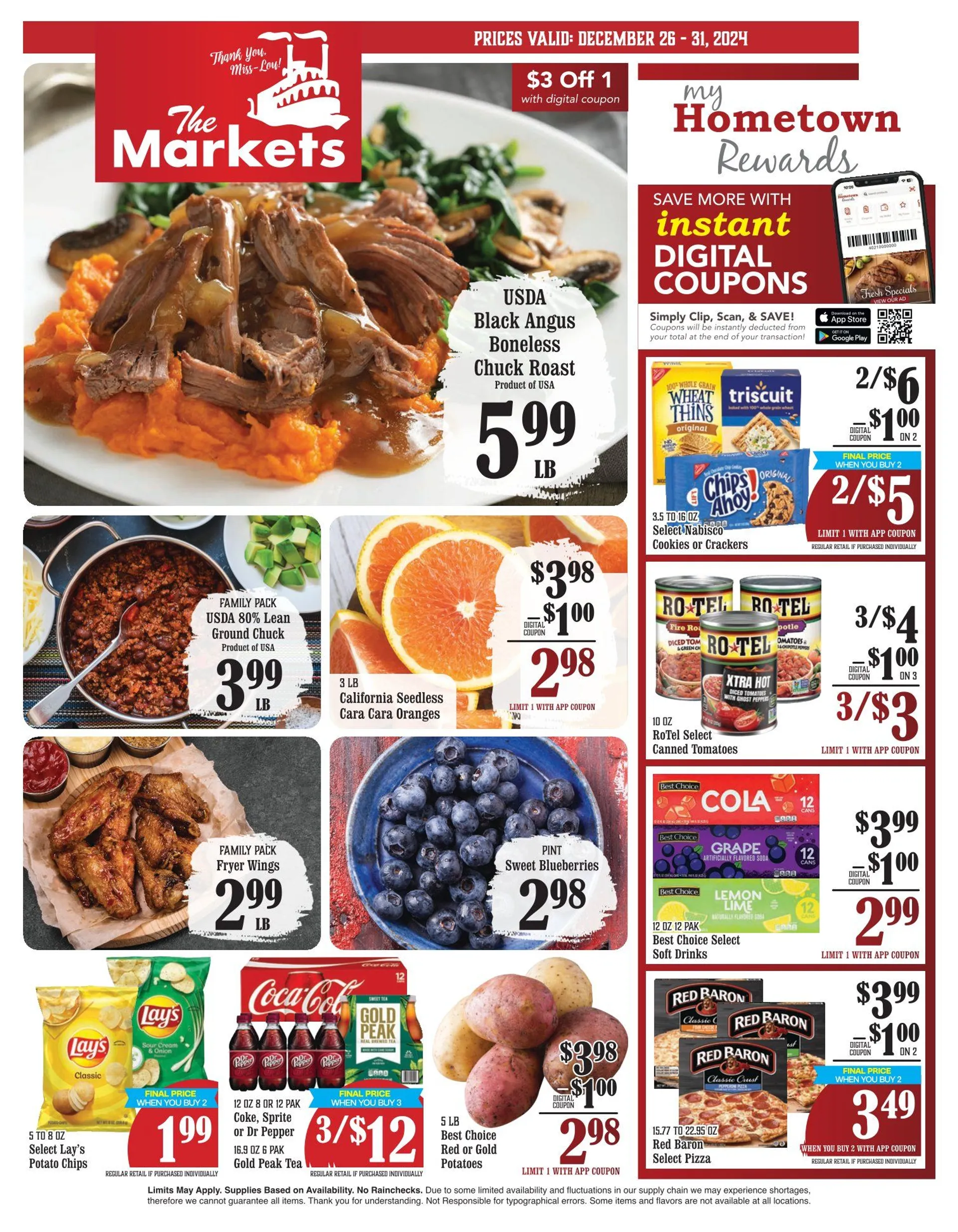 Weekly ad The Markets from December 26 to December 31 2024 - Page 