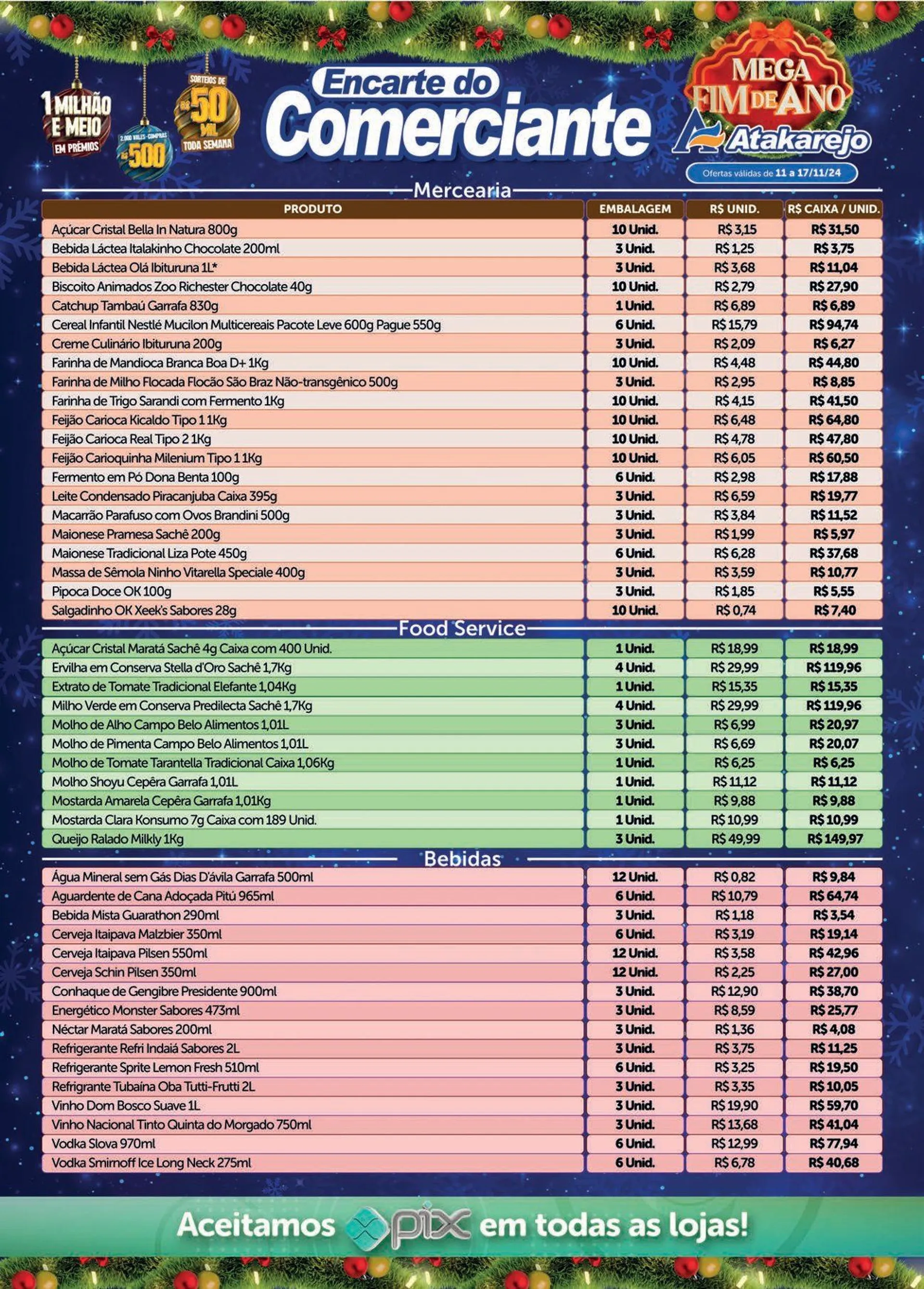 Encarte de Atakadão Atakarejo Ofertas 11 de novembro até 17 de novembro 2024 - Pagina 