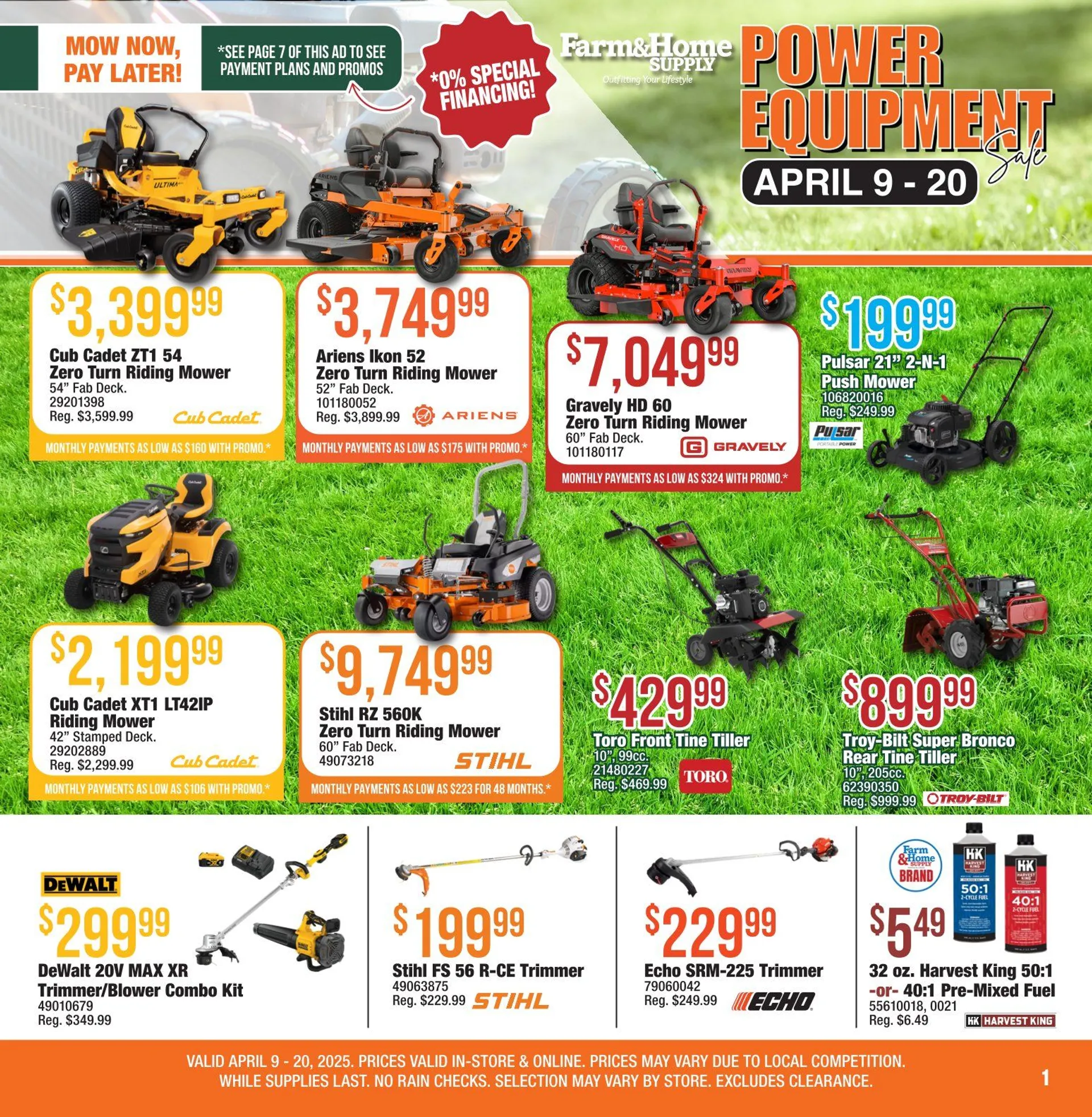Weekly ad Orscheln Farm and Home Deals from April 17 to April 20 2025 - Page 