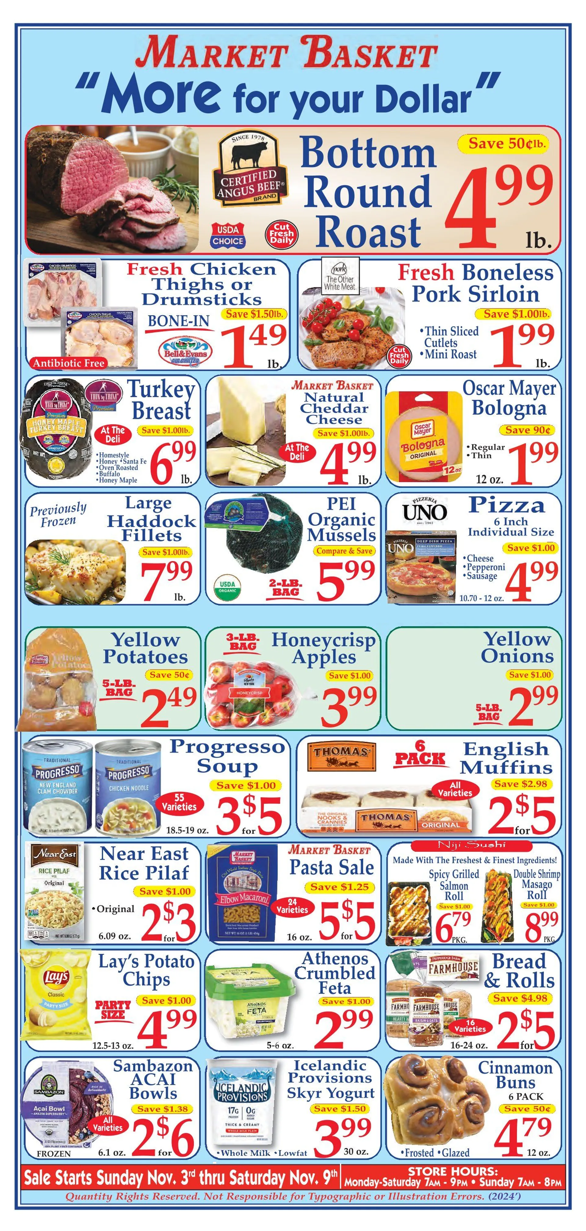 Weekly ad Market Basket Deals from November 4 to November 9 2024 - Page 