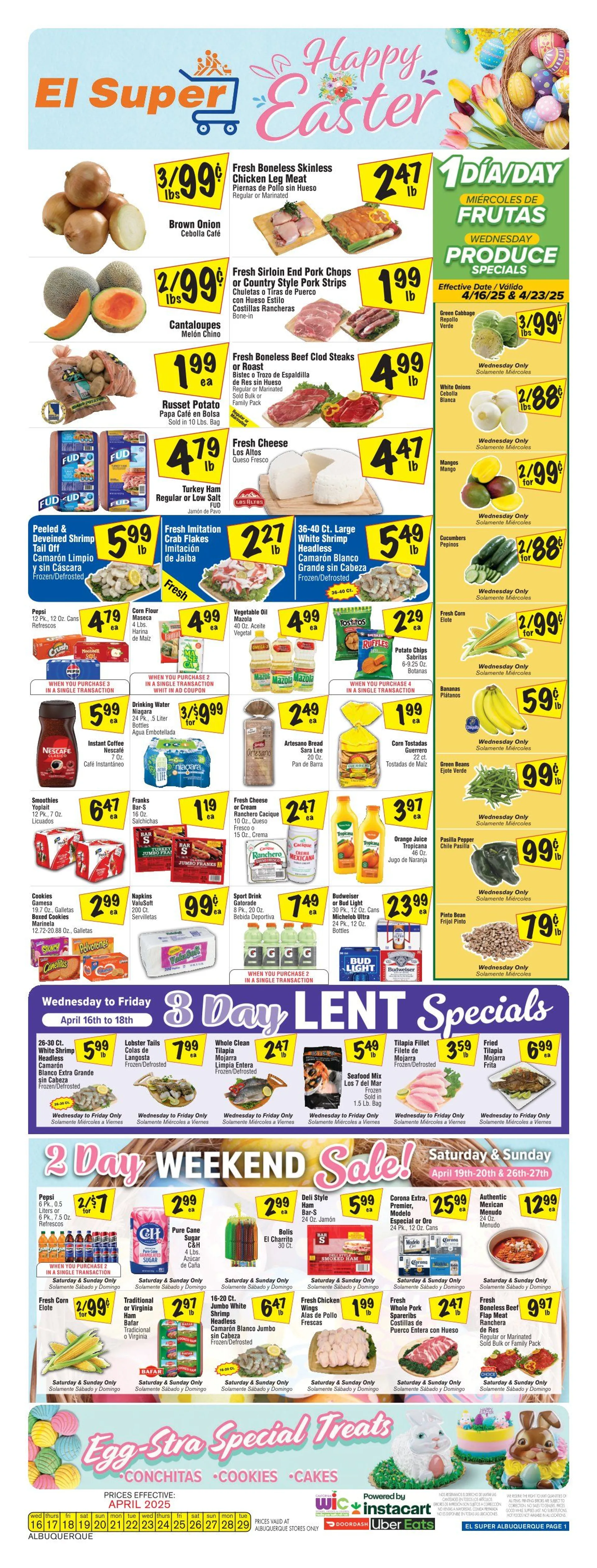 Weekly ad El Super Sales from April 16 to April 29 2025 - Page 