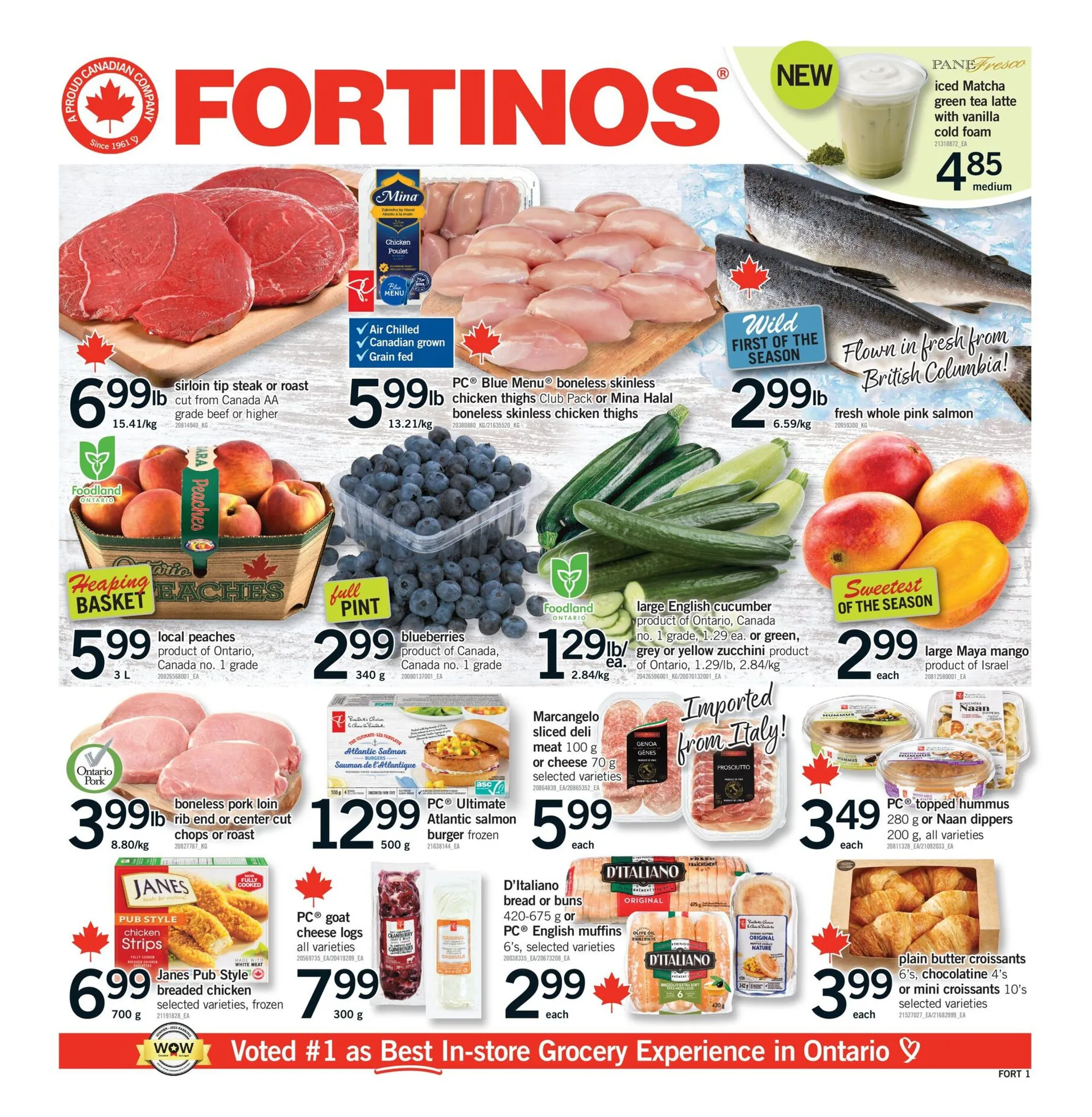 Fortinos flyers from July 24 to July 30 2025 - flyer page 1