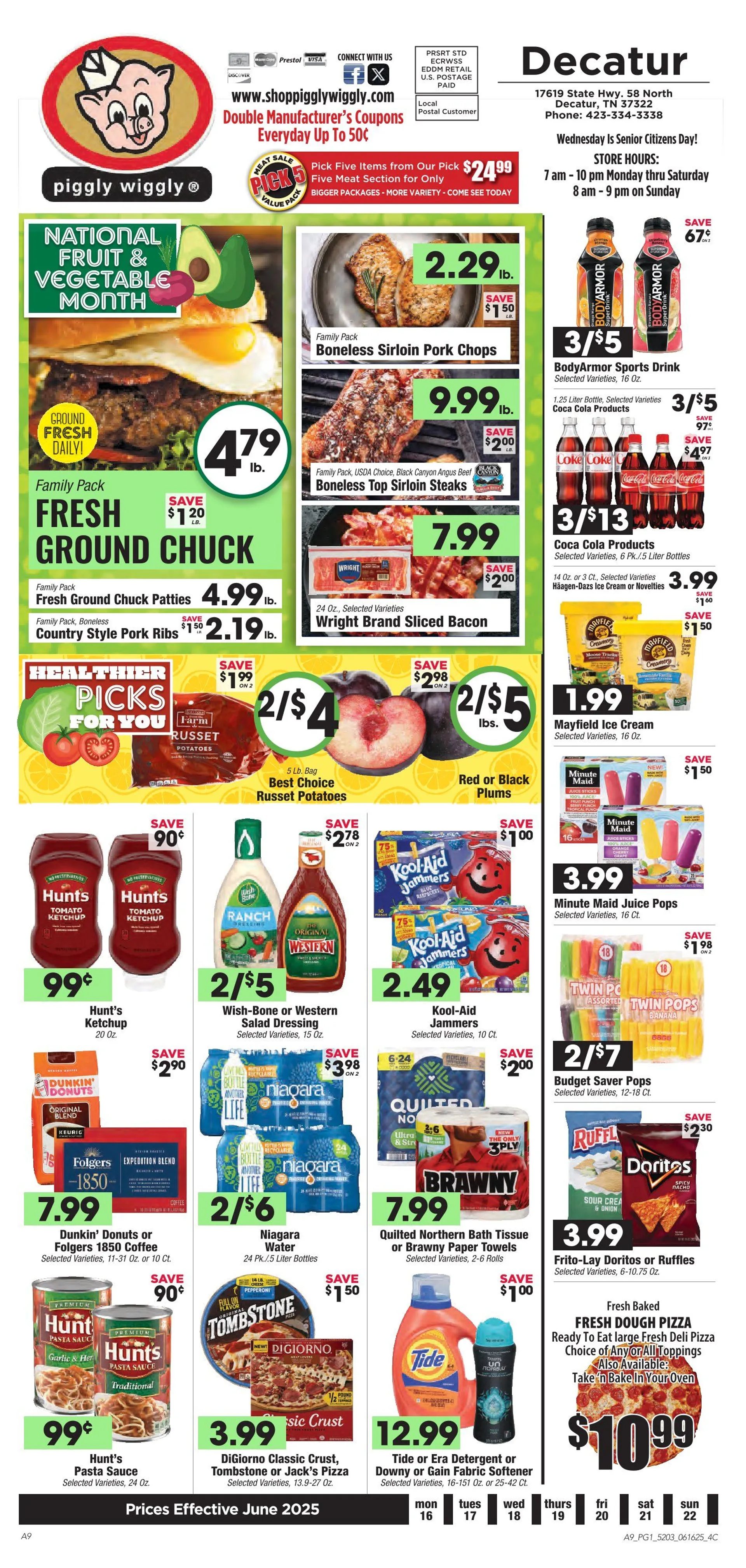Weekly ad Piggly Wiggly weekly ads from June 16 to June 22 2025 - Page 1