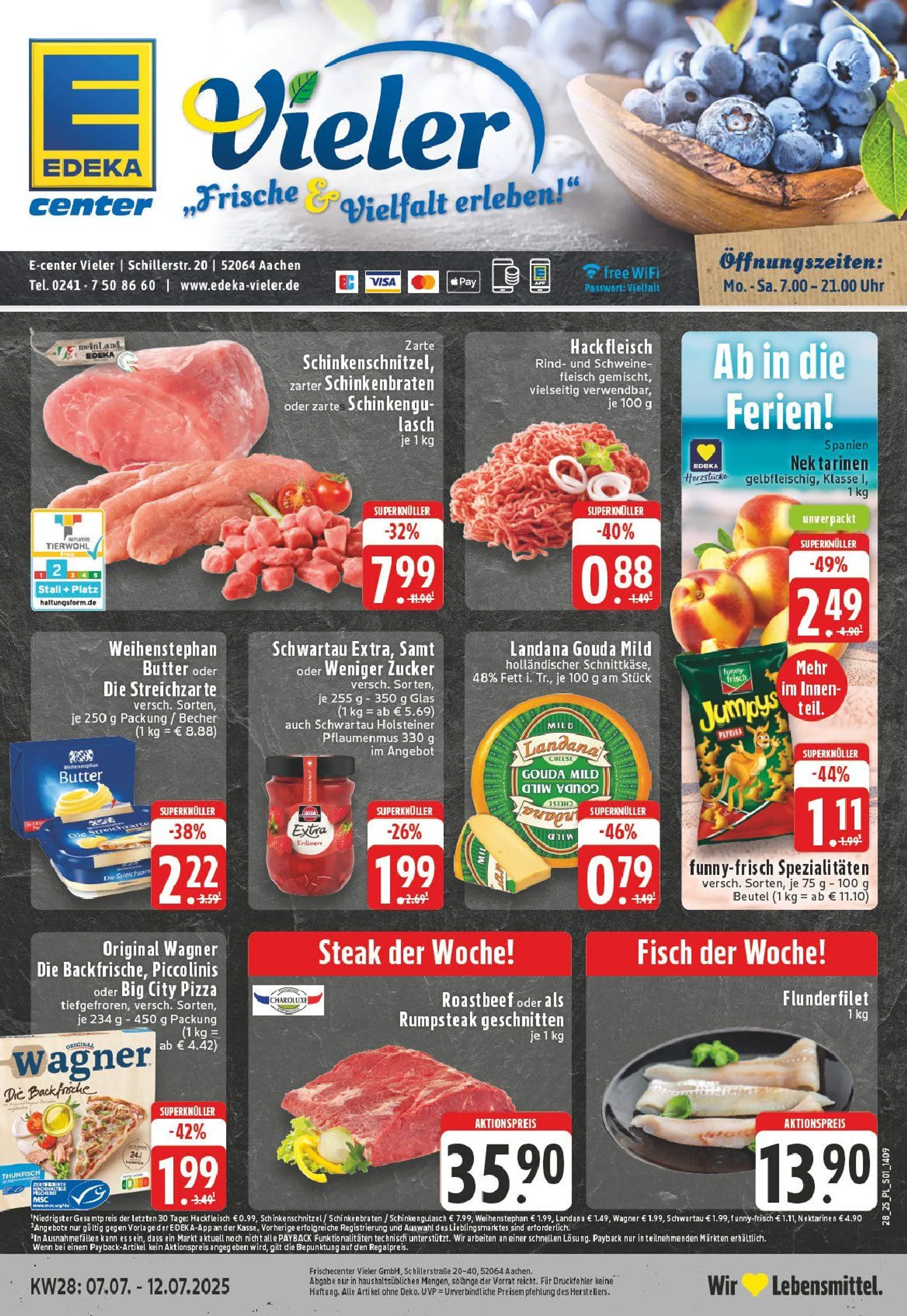  Edeka Prospekte  von 5. Juli bis 12. Juli 2025 - Prospekt seite 1
