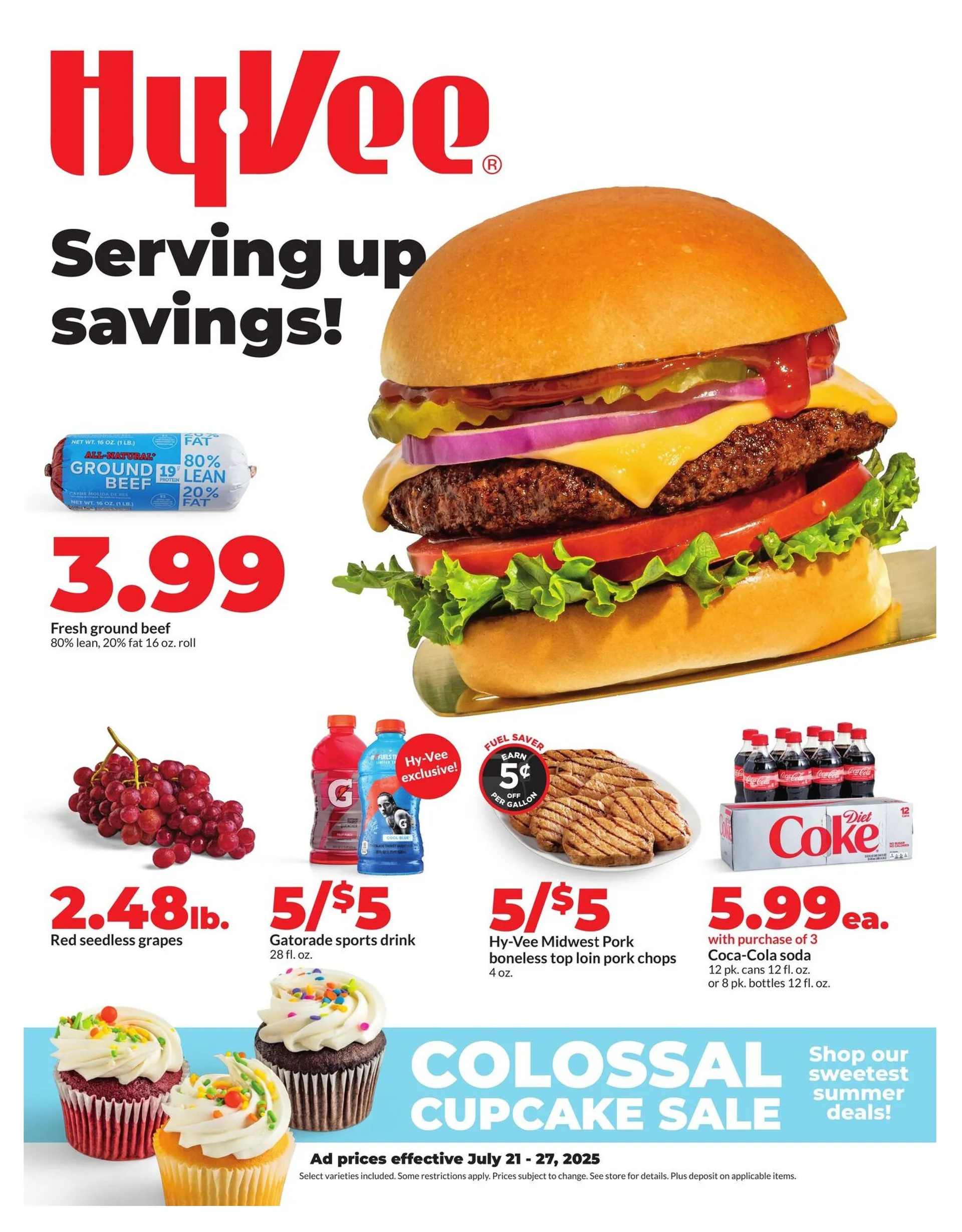 Weekly ad HyVee weekly ads from July 21 to July 28 2025 - Page 1