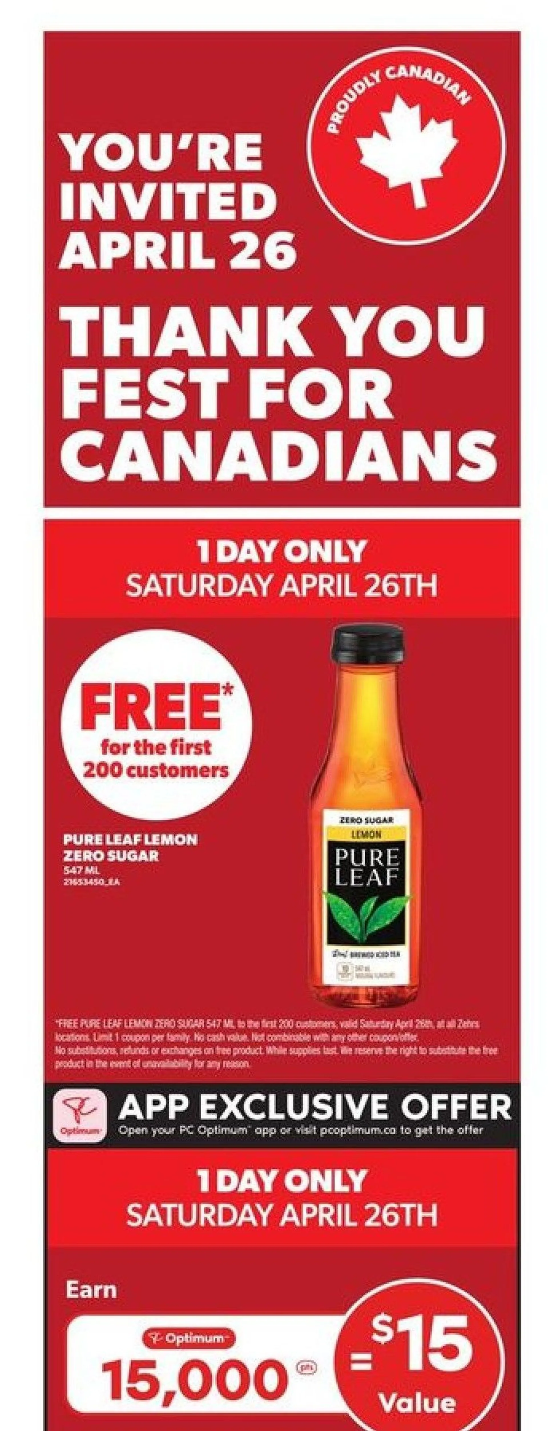 Zehrs Sales from April 24 to April 30 2025 - flyer page 