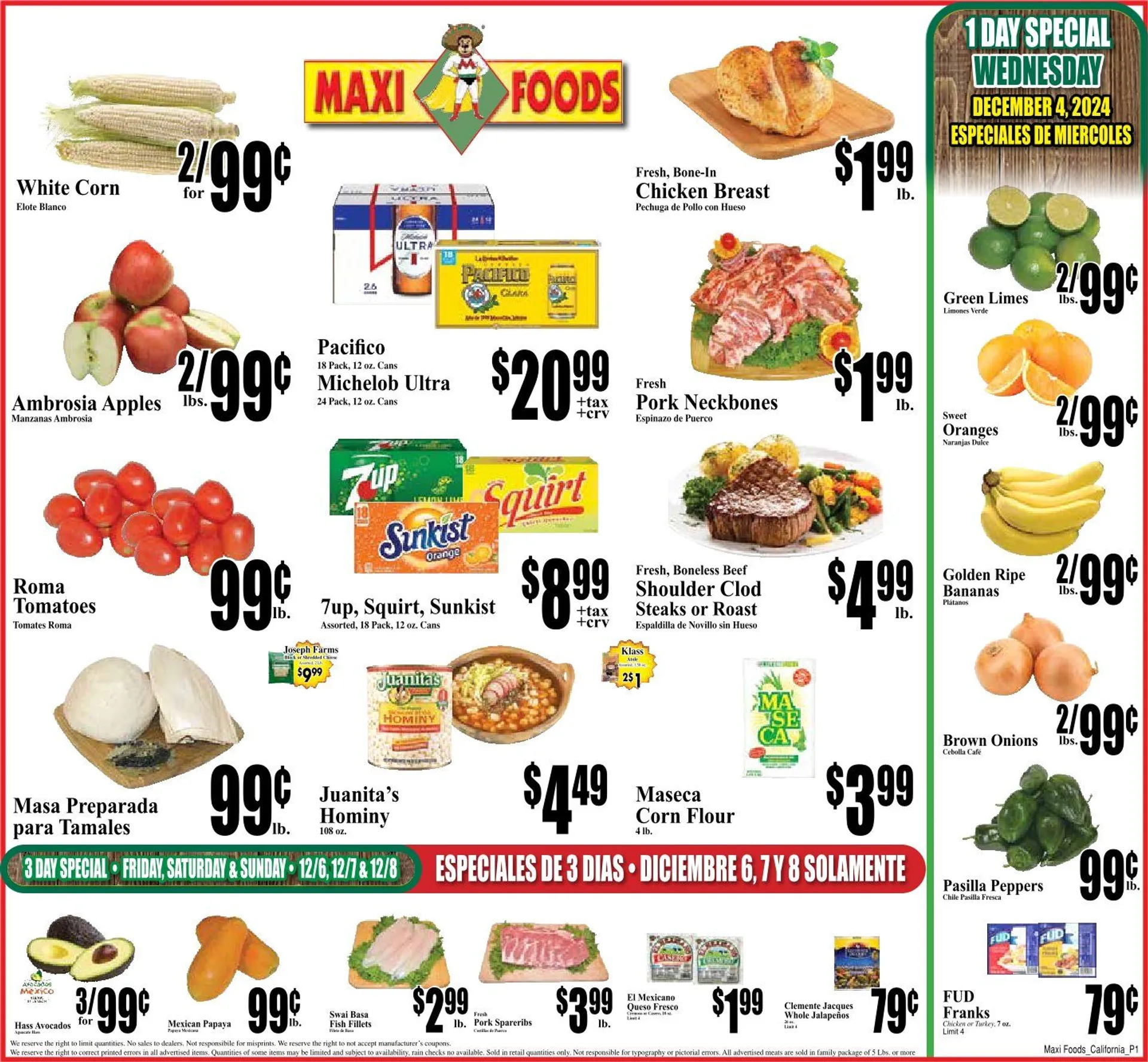 Weekly ad Maxi Foods Deals from December 4 to December 4 2024 - Page 