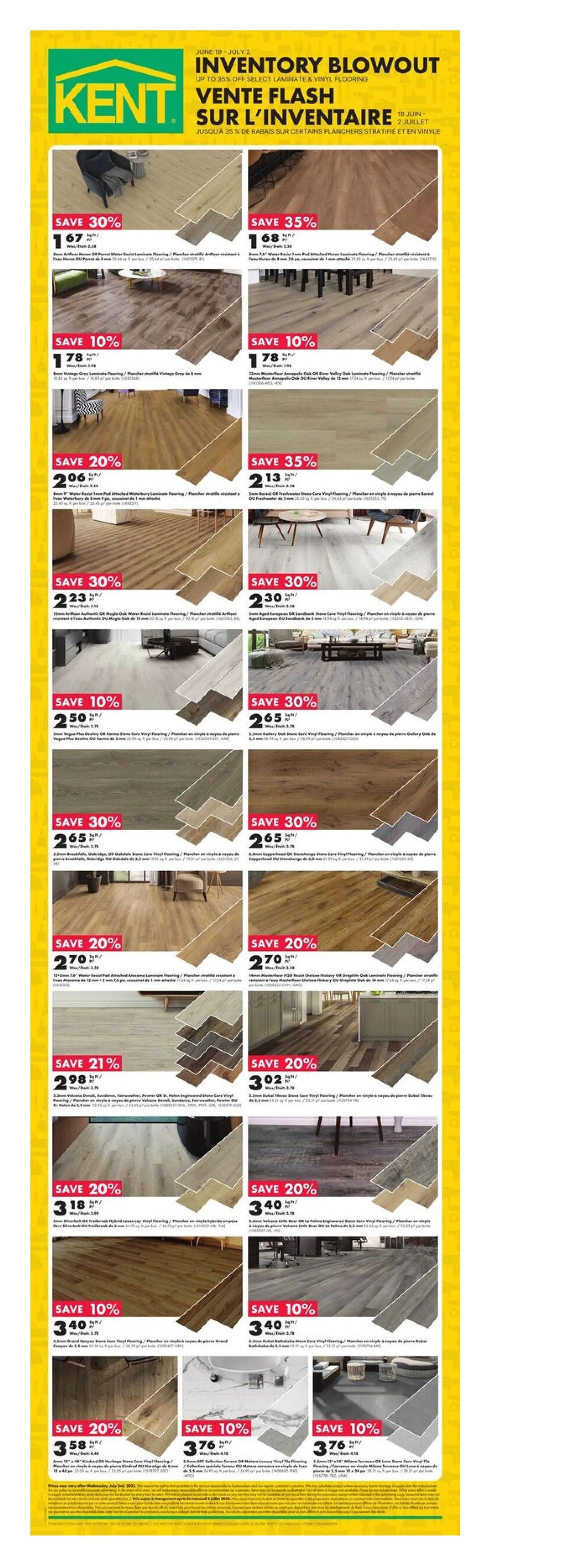 Kent Deals from June 19 to June 25 2025 - flyer page 1