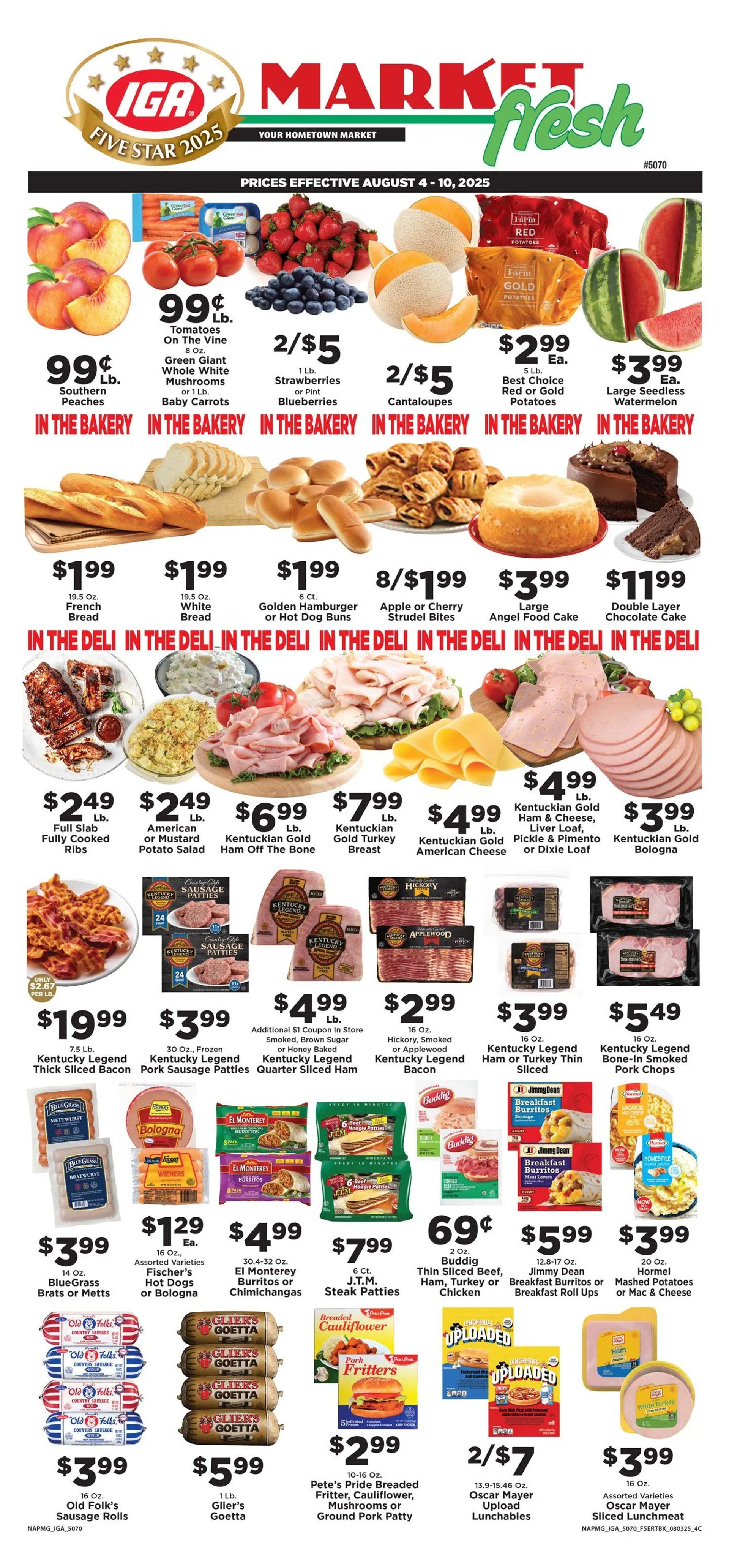 Weekly ad IGA weekly ads from August 4 to August 10 2025 - Page 1