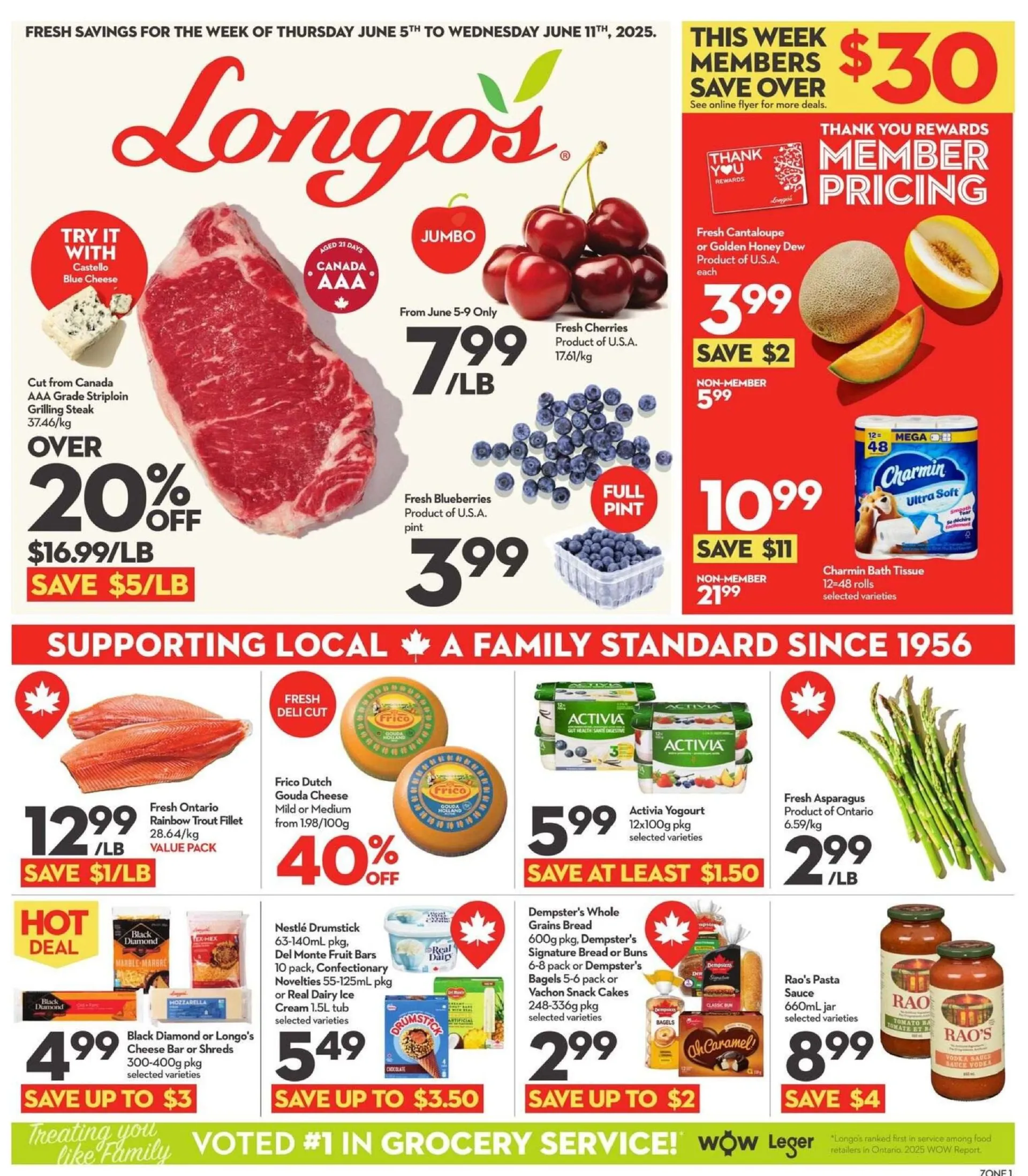 Longo's Deals from June 5 to June 11 2025 - flyer page 1