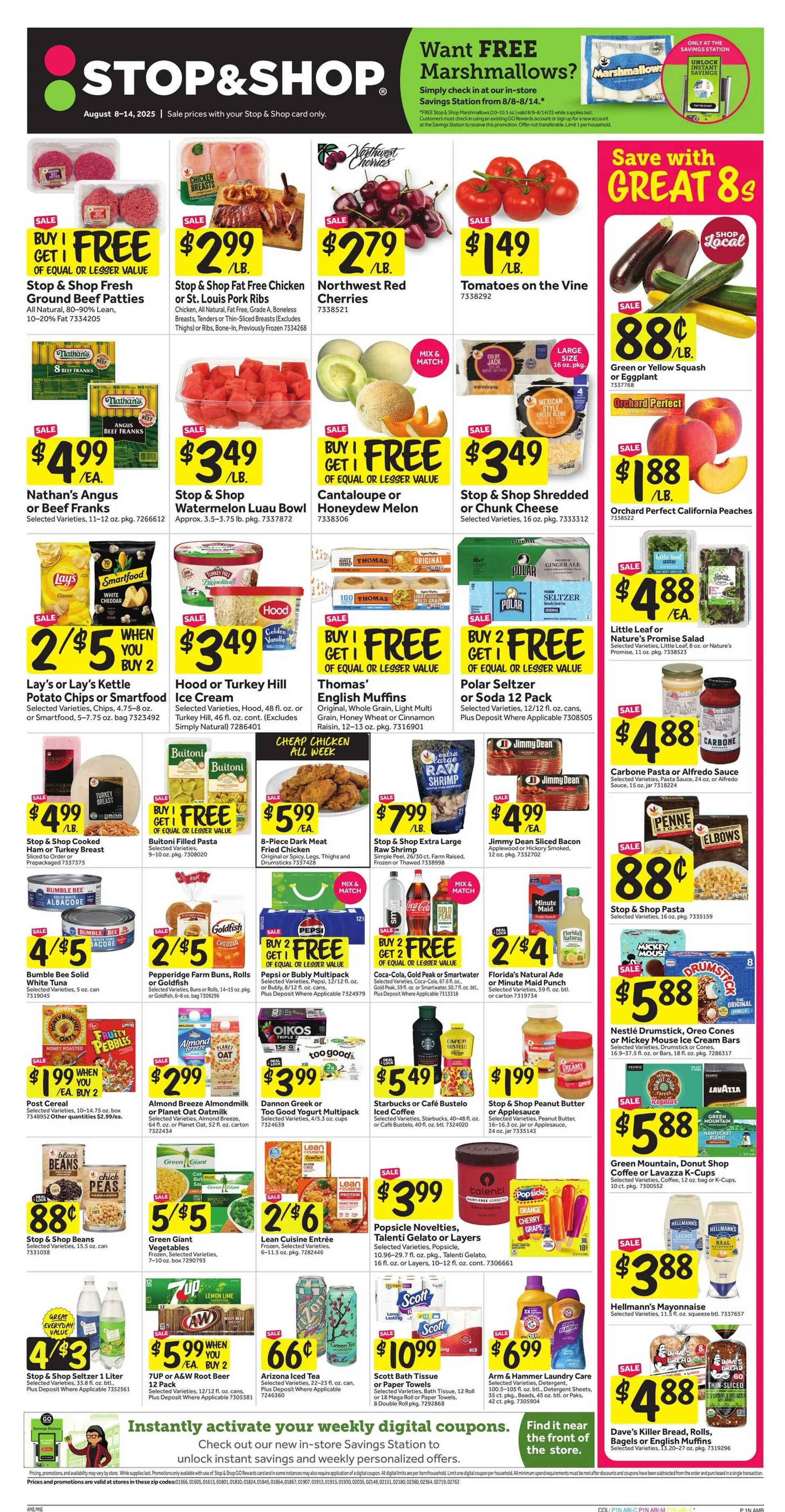 Weekly ad Stop & Shop weekly ads from August 8 to August 14 2025 - Page 1