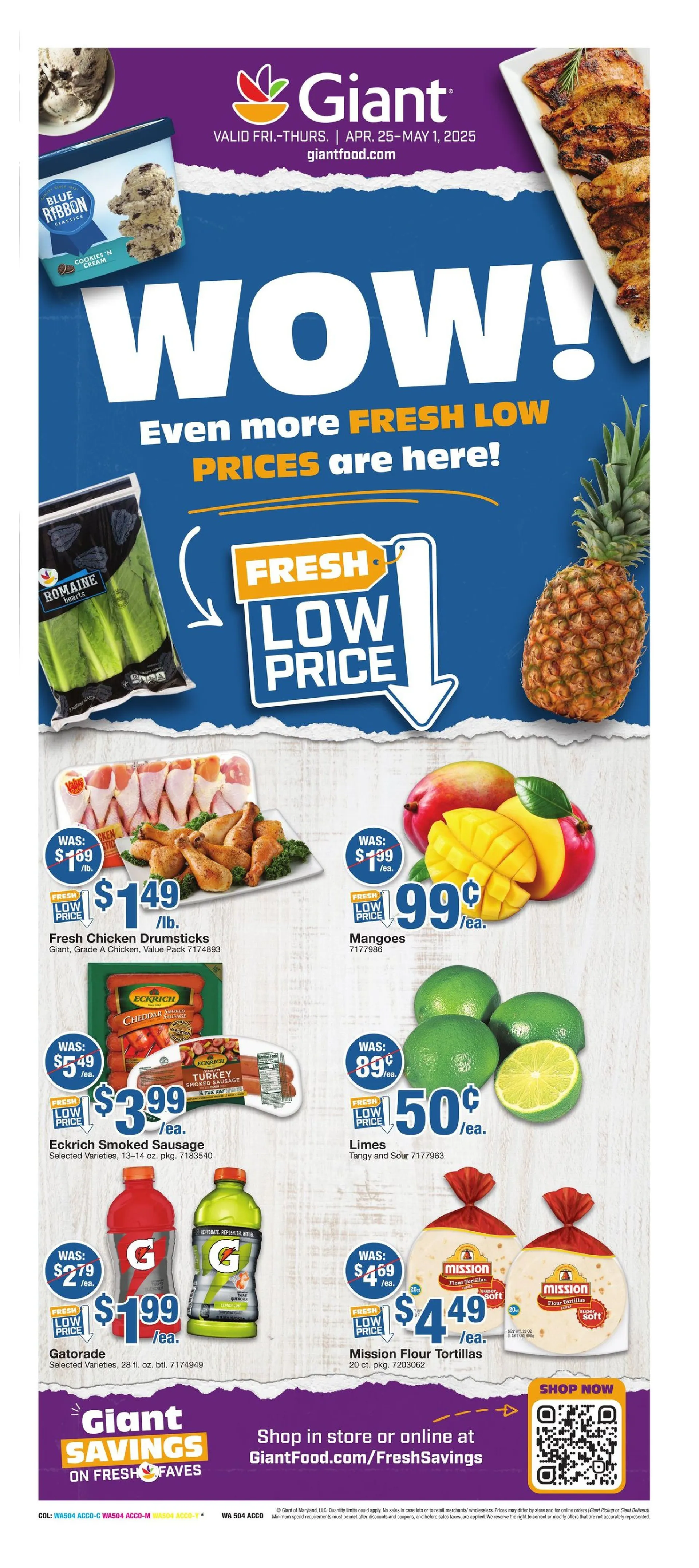 Weekly ad Giant Food Sale from April 25 to May 1 2025 - Page 