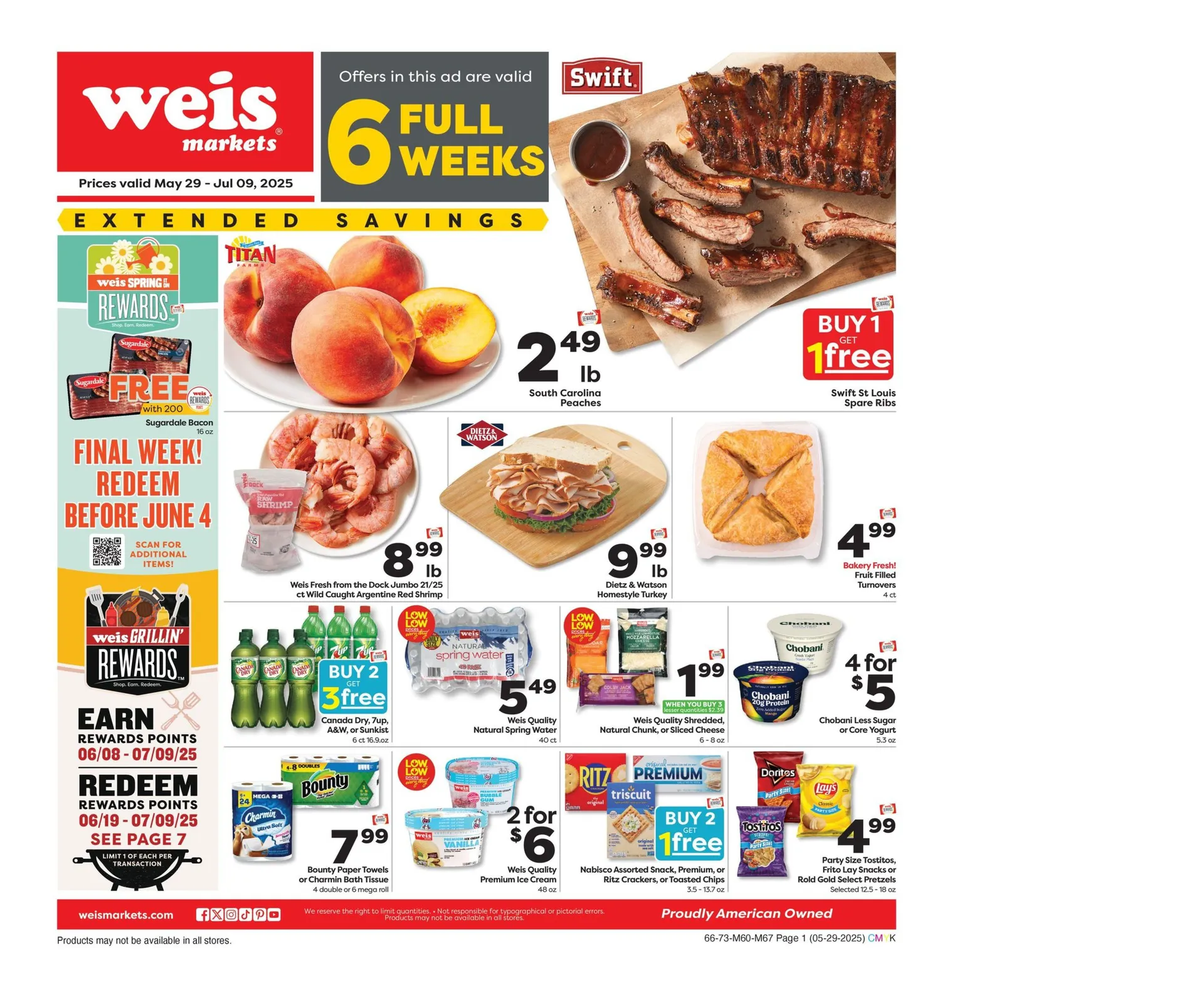 Weekly ad Weekly ads from May 29 to July 9 2025 - Page 1