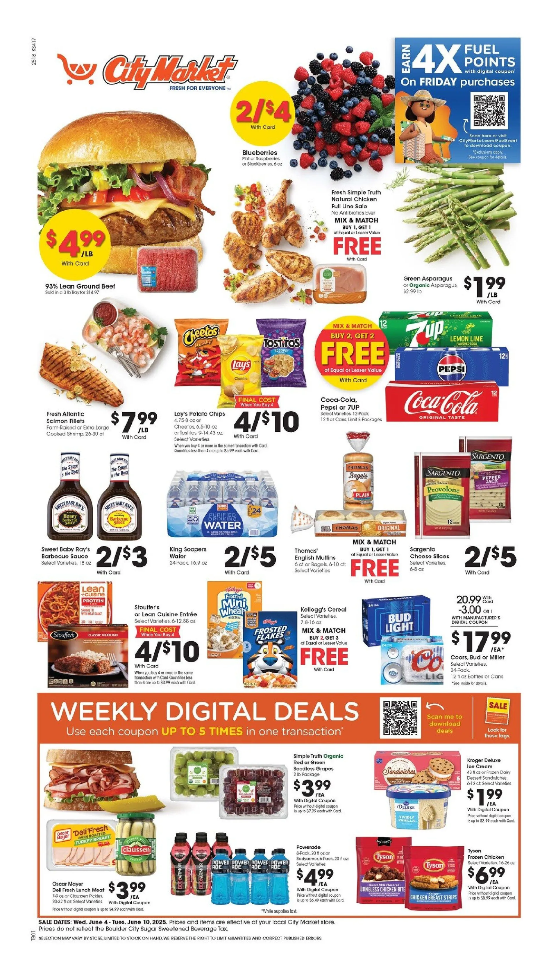 Weekly ad City Market Deals from June 4 to June 10 2025 - Page 1