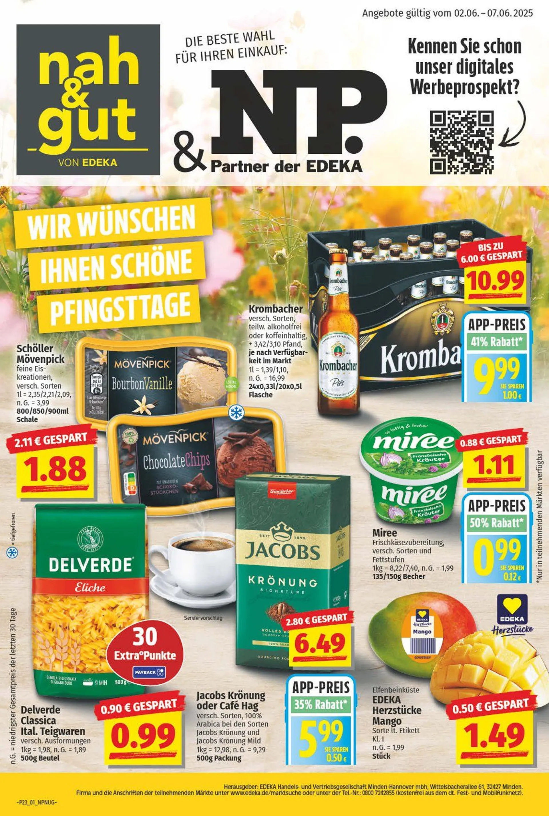 NP Discount Prospekt von 2. Juni bis 7. Juni 2025 - Prospekt seite 1