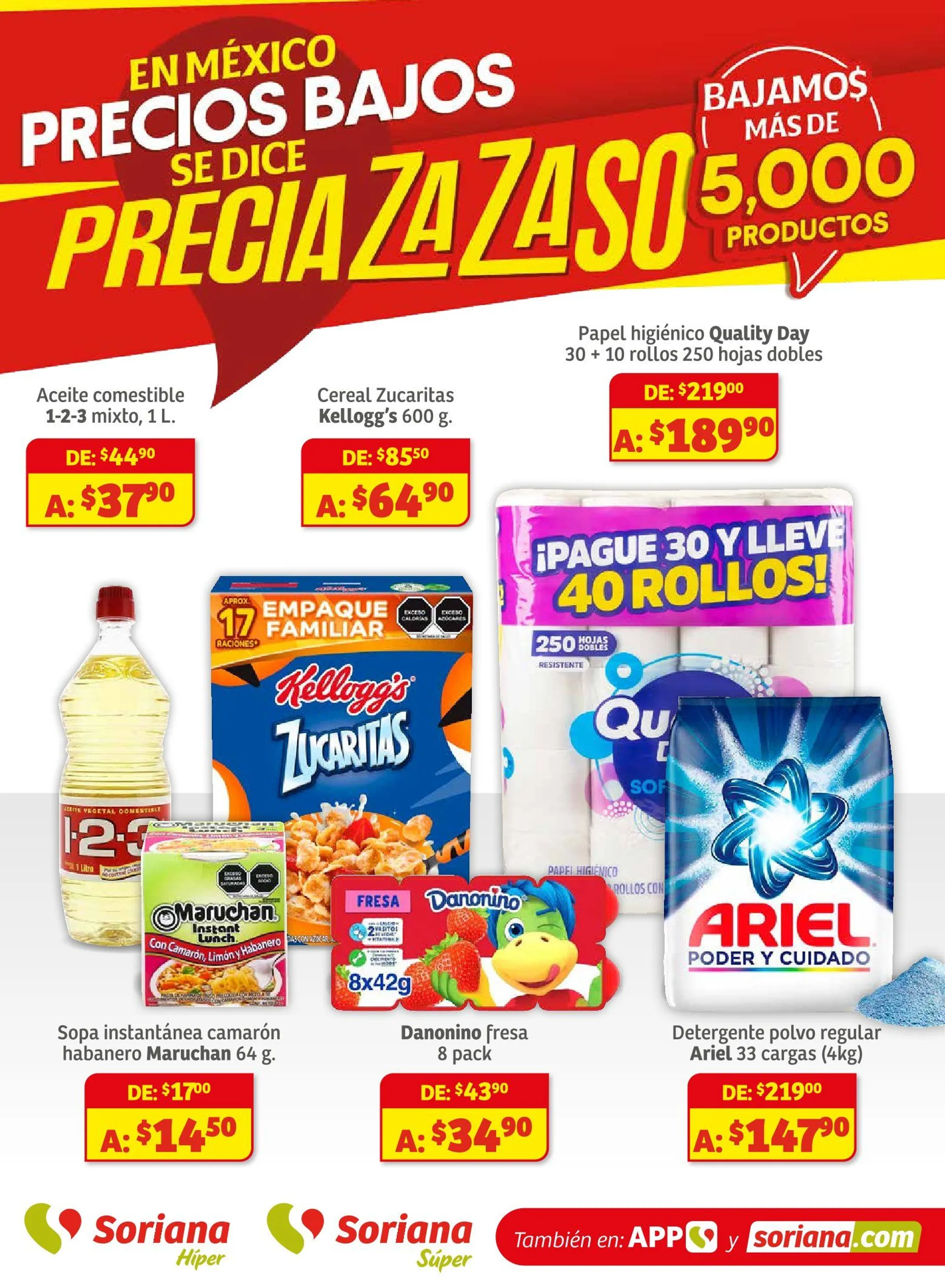 Catálogo de Soriana Ofertas  1 de agosto al 13 de agosto 2025 - Pagina 