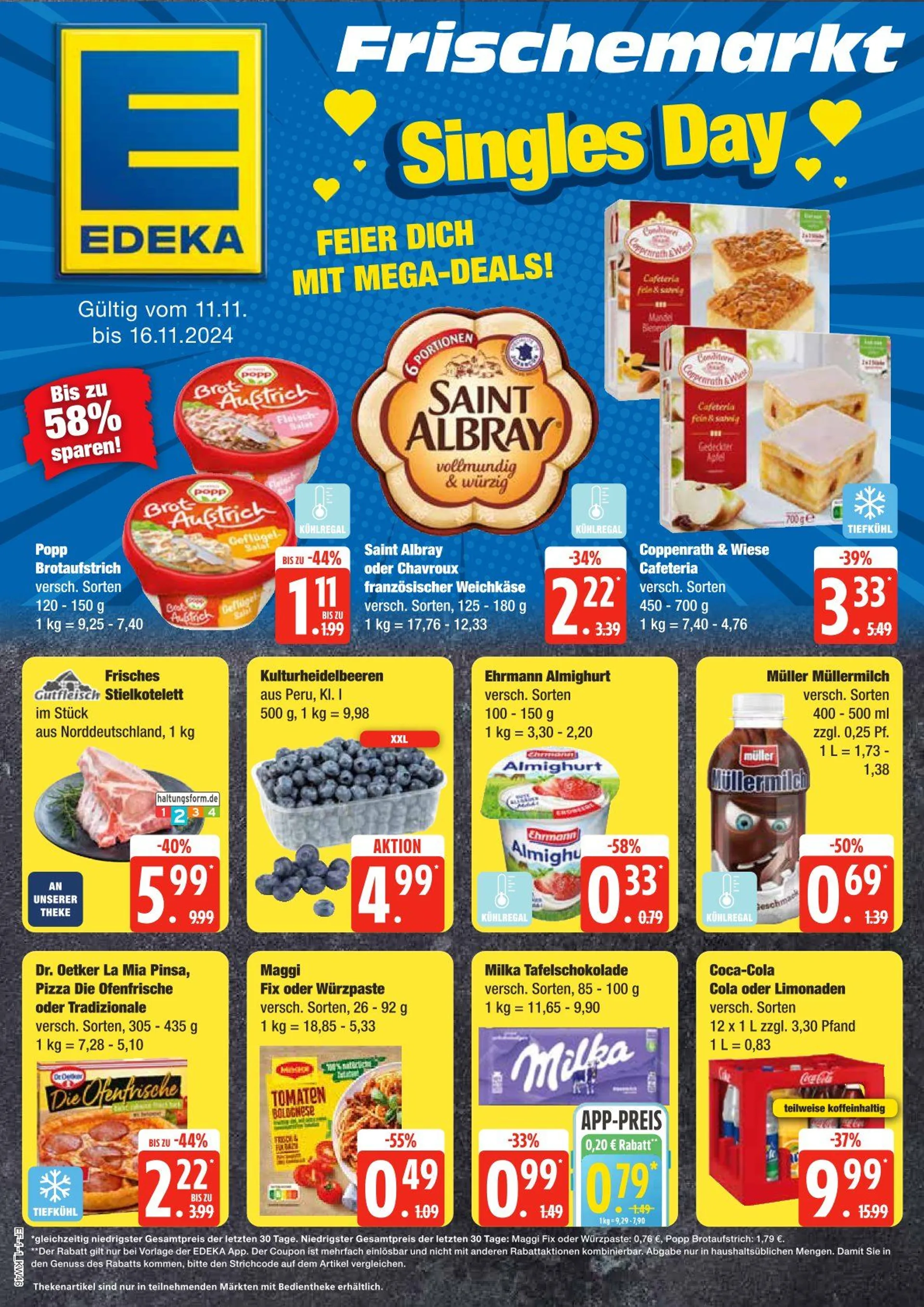 Edeka Prospekt von 11. November bis 16. November 2024 - Prospekt seite 