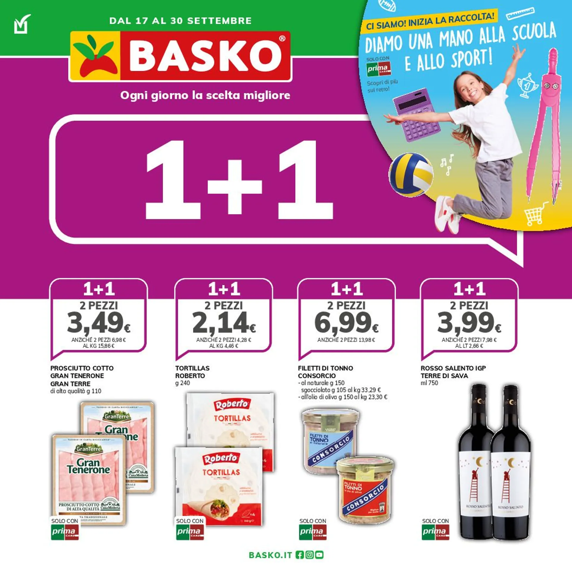 Offerta speciale di Basko da 17 settembre a 30 settembre di 2024 - Pagina del volantino 